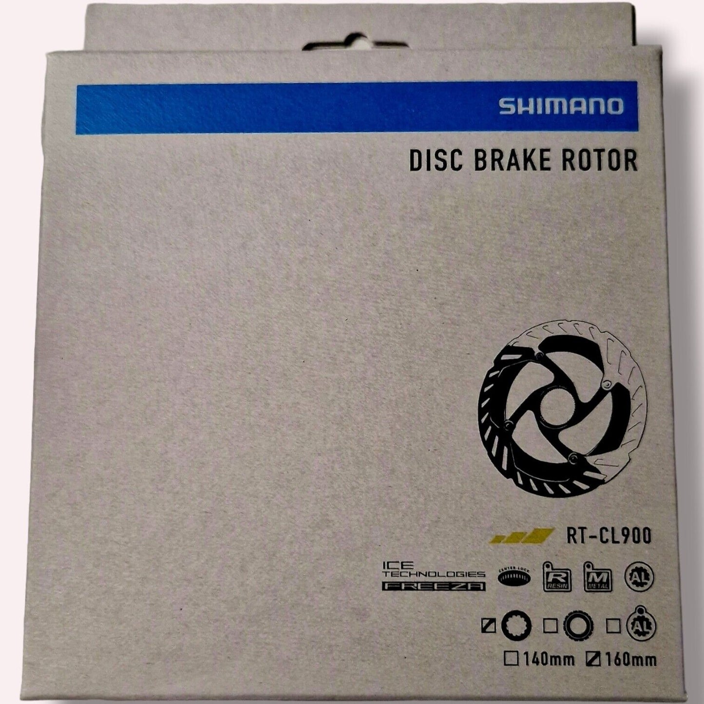 Shimano DuraAce CL900 Ice Tech Freeza Road Bike Disc Brake Rotor 160mm New