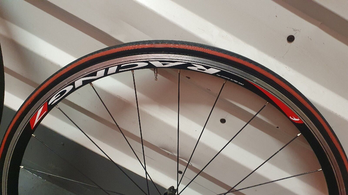 Fulcrum Racing 7 Road 700c 11 Speed Clincher Rim Wheelset (Campagnolo) - W Tires