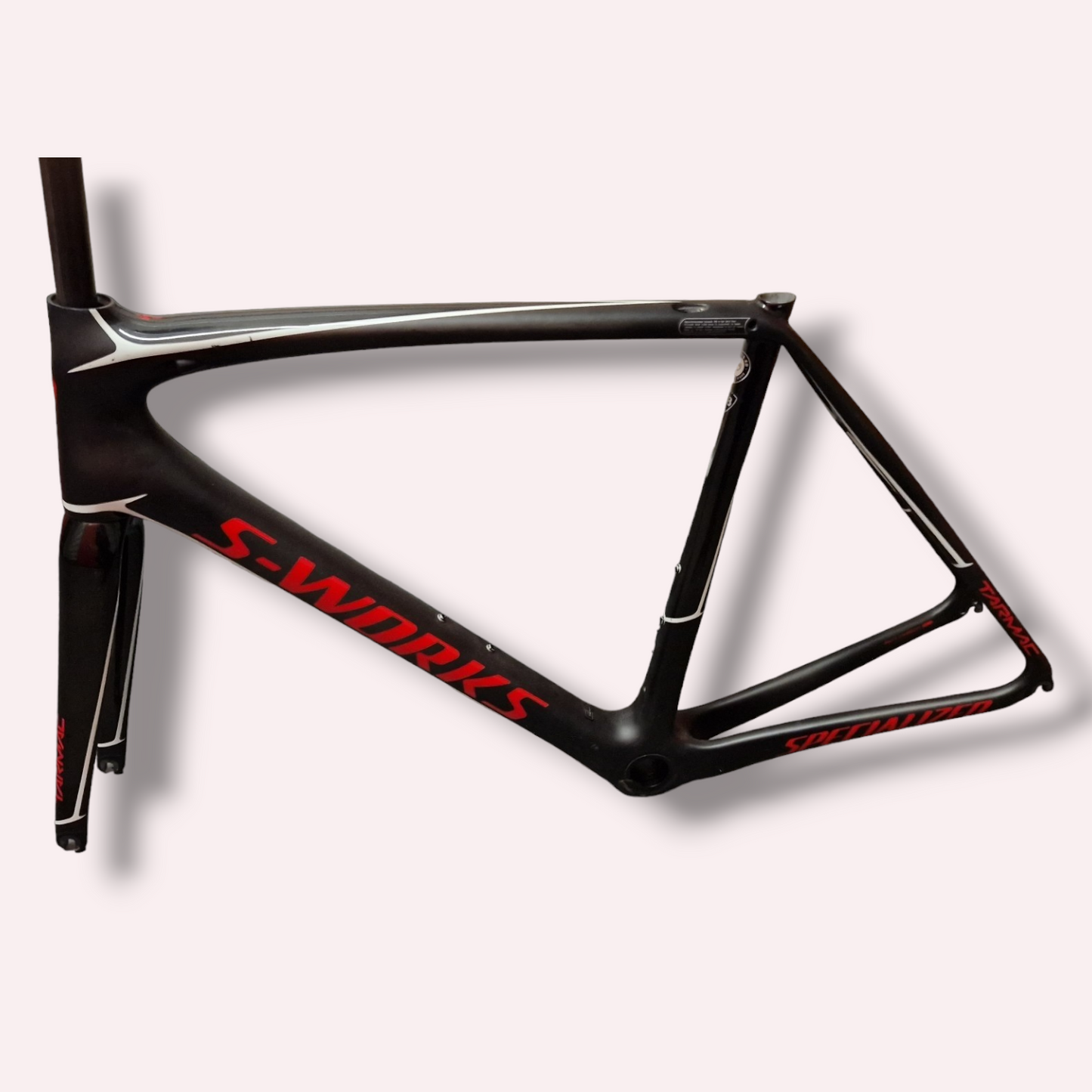 Specialized S-Works Tarmac SL5 Frameset With Forks - NOS So Mint - 58cm - Light!
