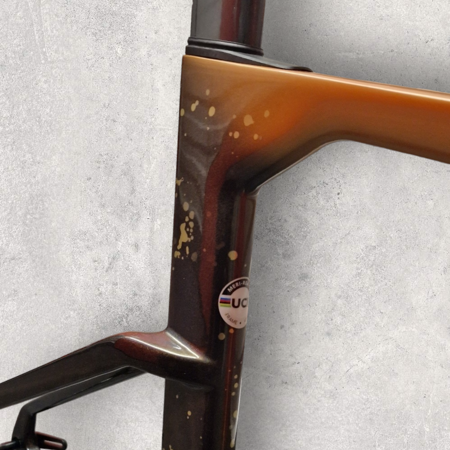 Merida Reacto Custom Painted Aero Carbon Disc Road Frameset 56cm M/L