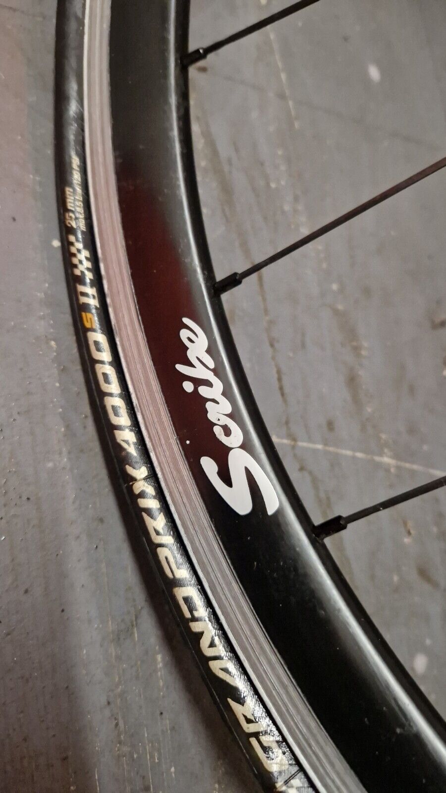 SCRIBE RACE ALLOY WHEELSET, SHIMANO AND XDR FREEHUB, RIM BRAKE (1,454g)