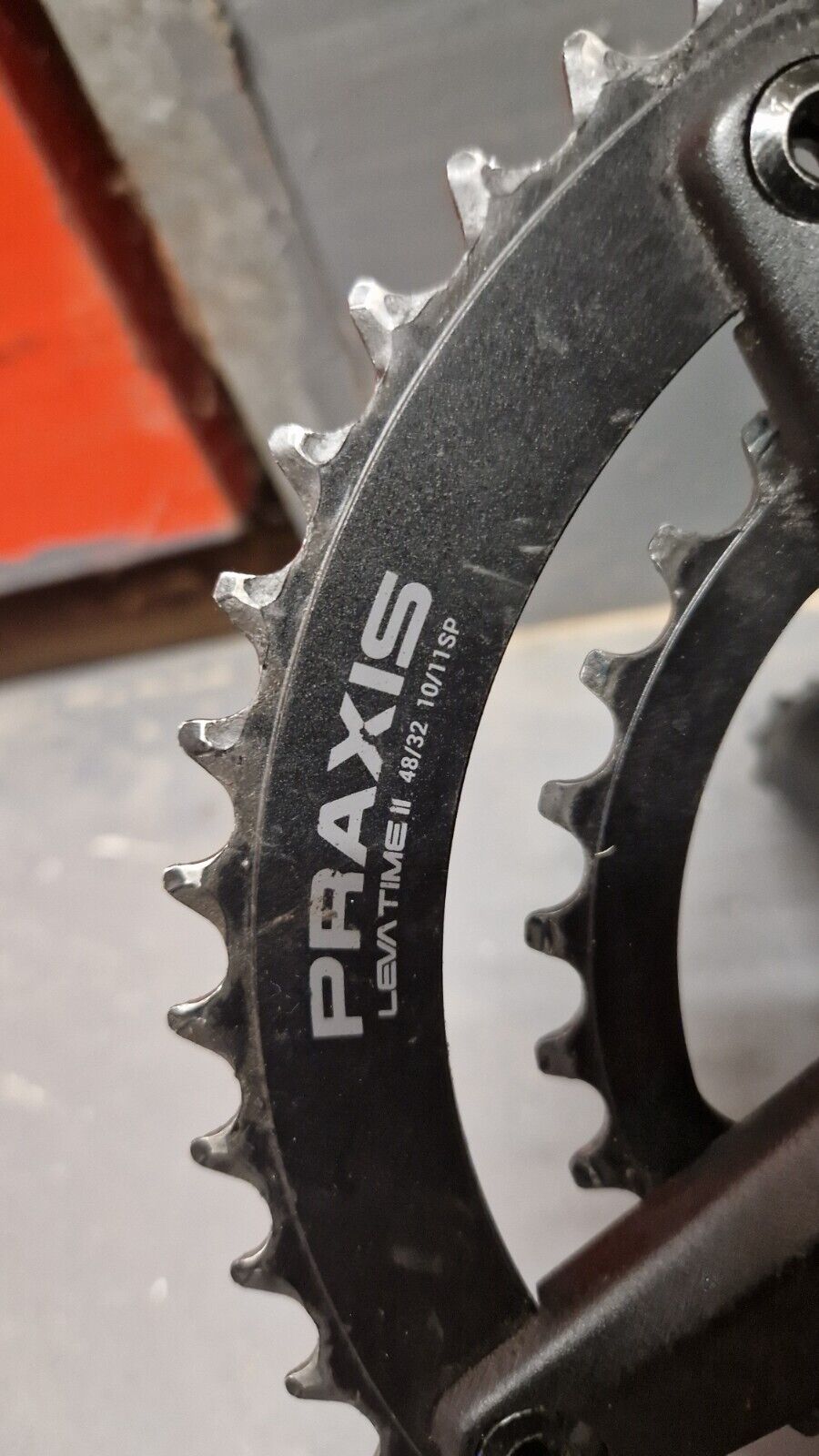 Praxis Alba X Chainset 48/32, 10/11sp, 175mm Crank Arms For Gravel/Road 1x Or 2x