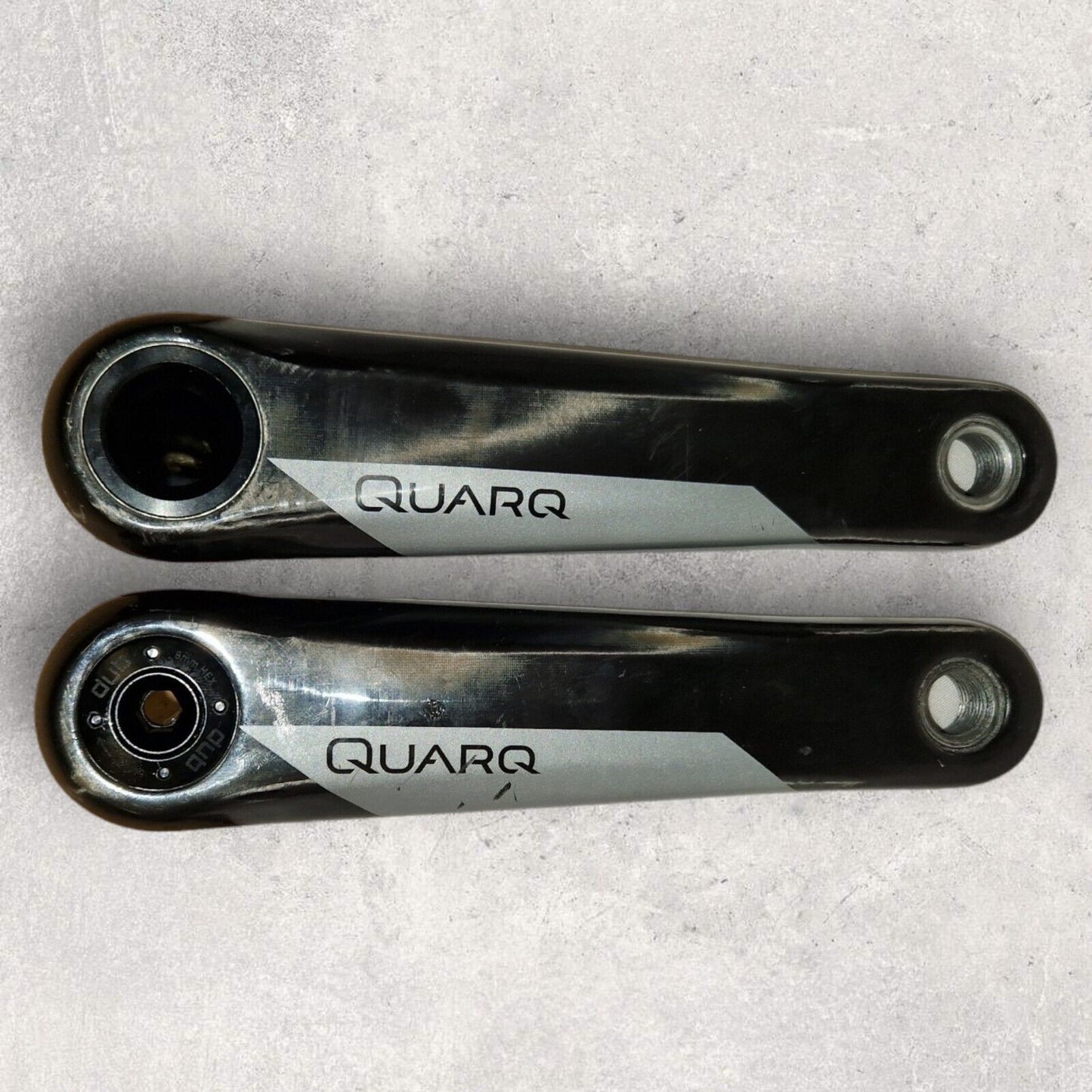 Sram Red Quarq D2 Dub 165mm 8 bolt carbon crank arms cranks chainset crankset