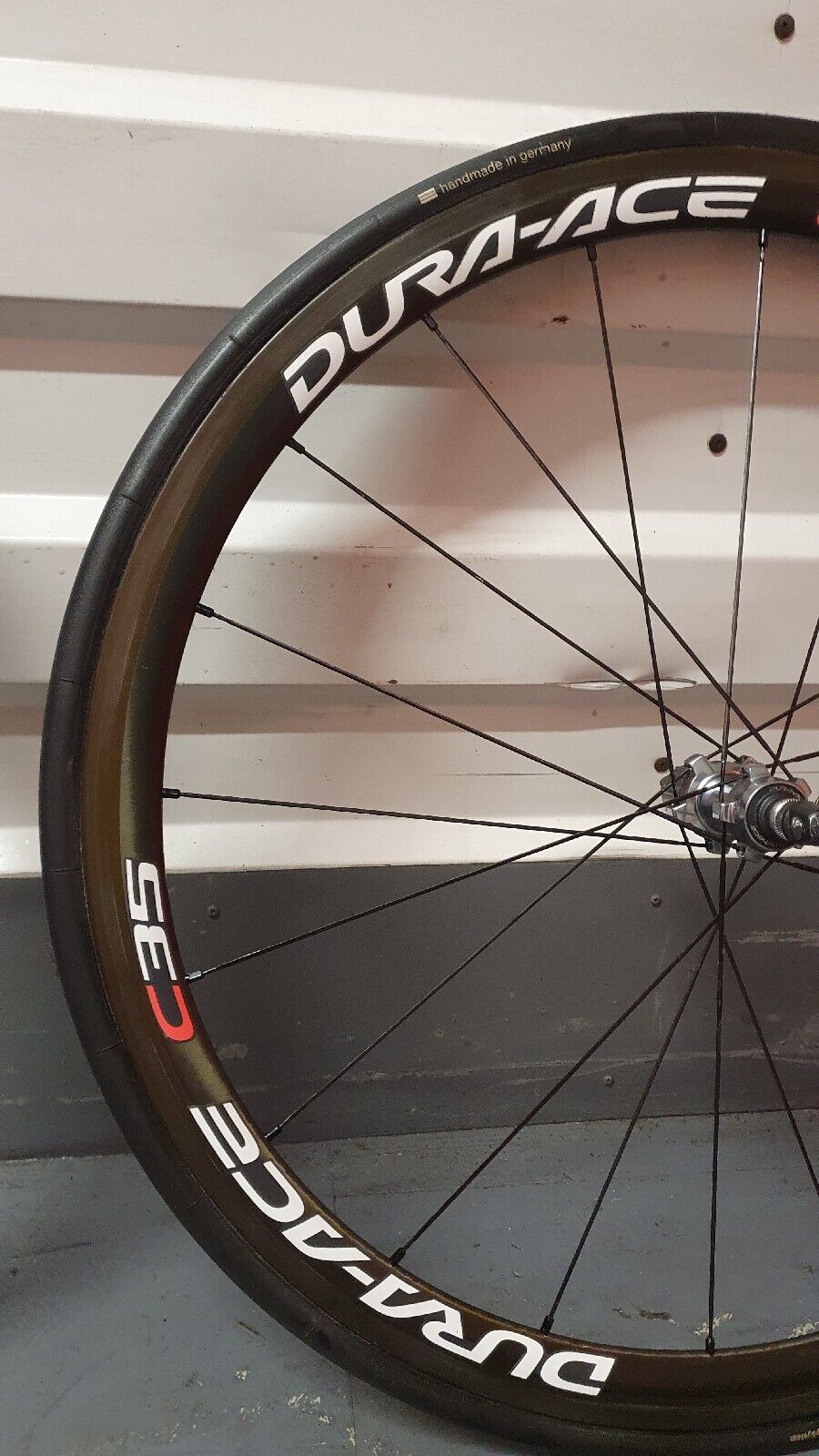Shimano Dura-Ace Wh-7900 C35 Carbon Tubular Road Racing Wheels - light