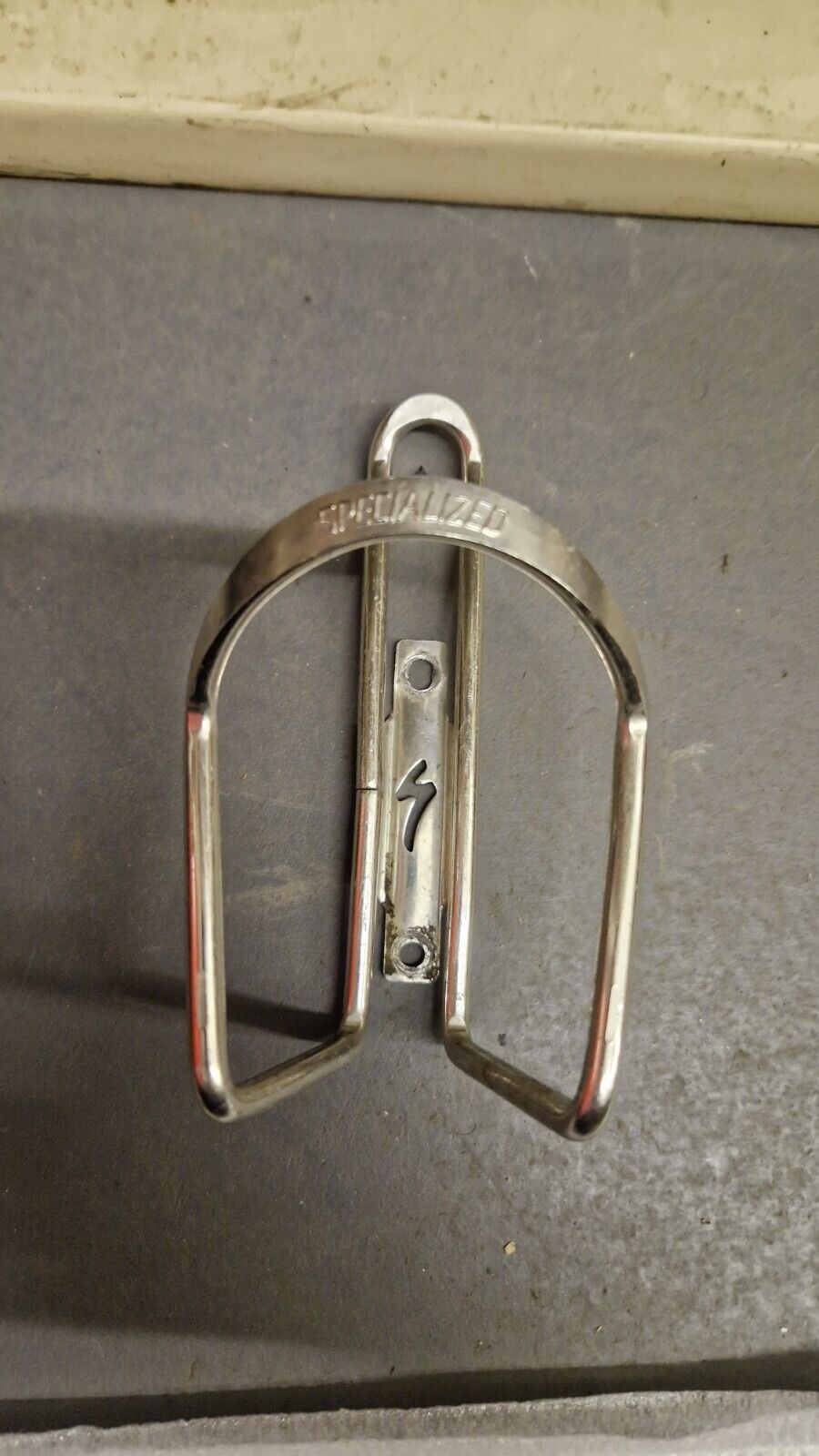 Specialized Aluminium Silver Bicycle Bottle Cage Holder