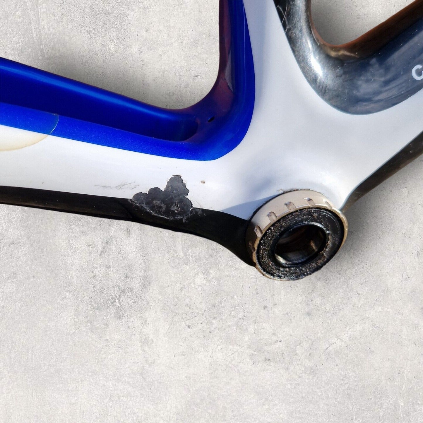 Pinarello FP Quattro Carbon Rim Frameset - Size 56cm - FSA Carbon Bar Seatpost