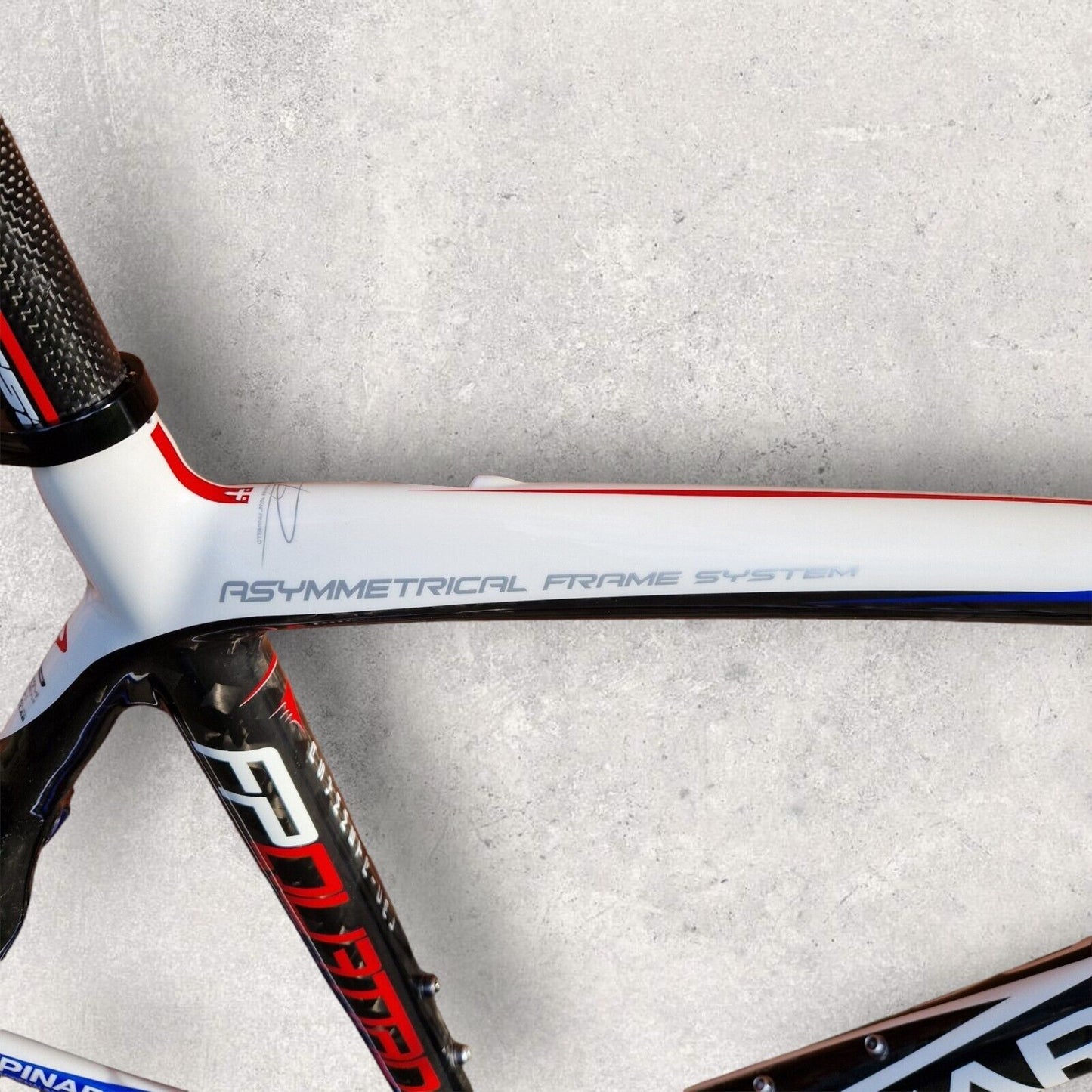 Pinarello FP Quattro Carbon Rim Frameset - Size 56cm - FSA Carbon Bar Seatpost