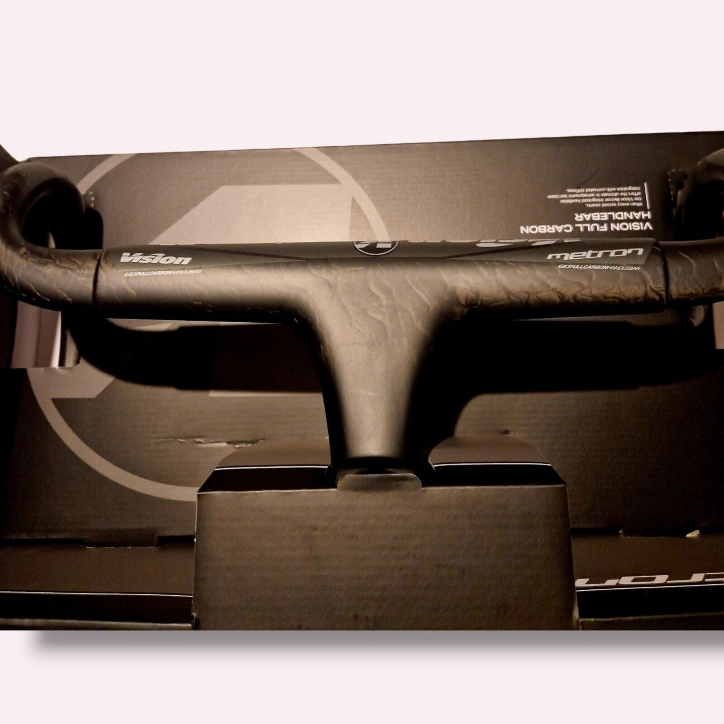 New Vision Metron 6D Integrated Carbon Handlebar Stem - 40x100 Other Sizes Avail