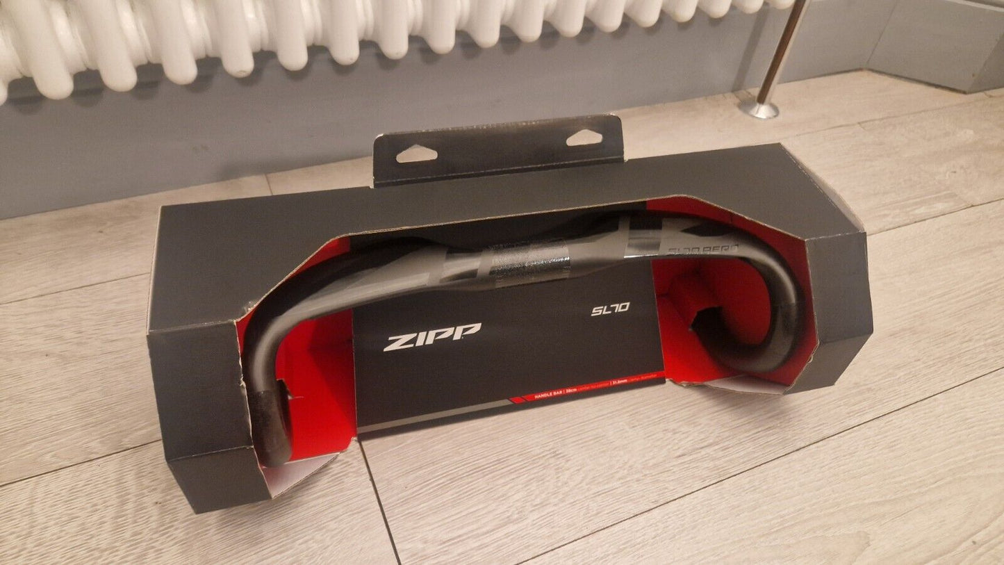 Zipp SL 70 Aero Carbon Handlebar - Road Bike - BRAND NEW 38cm - Part Exchange
