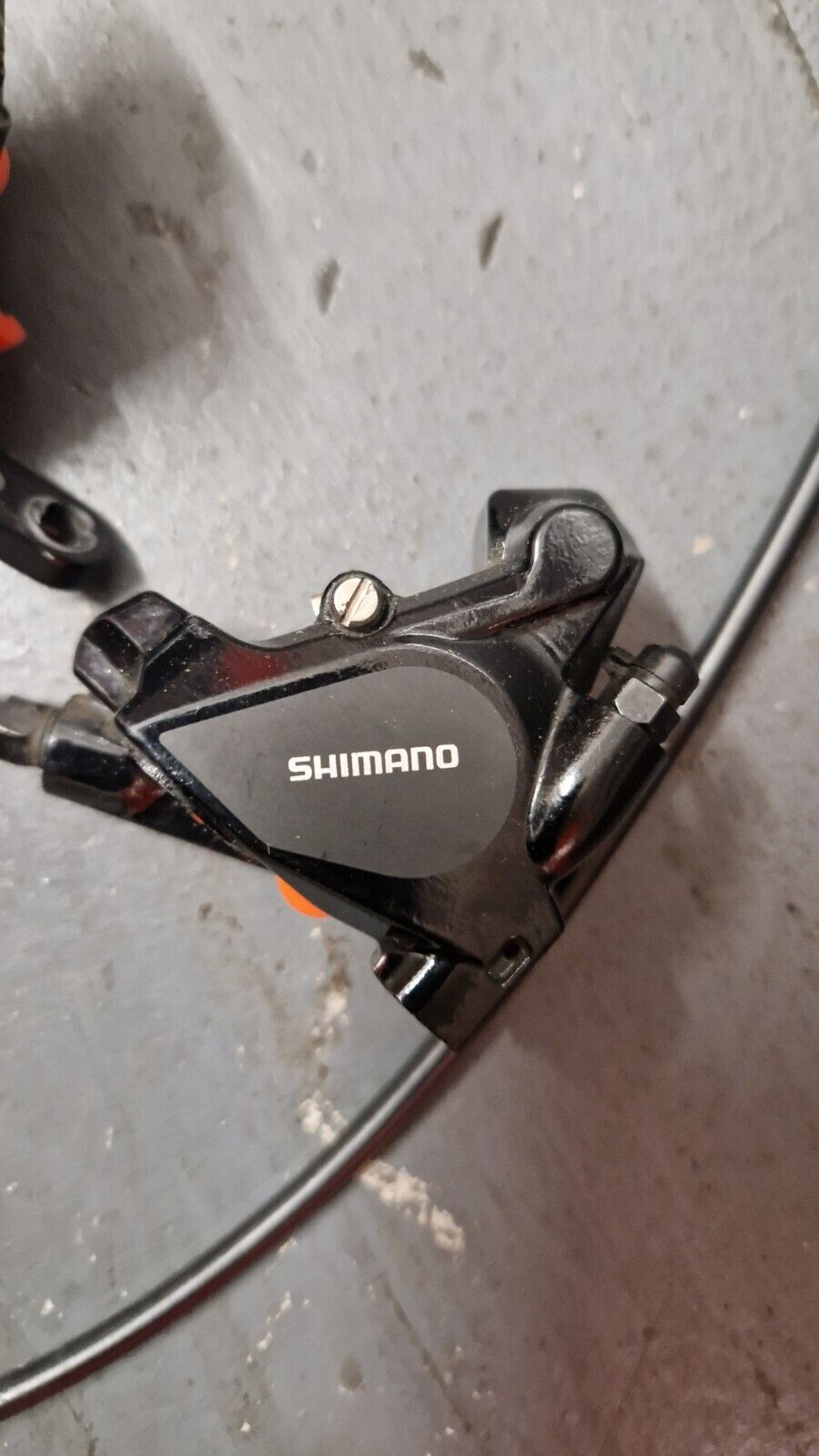 Shimano 105 BR-RS505 Flat Mount Hydraulic Disc Brake Road Calipers With Hoses