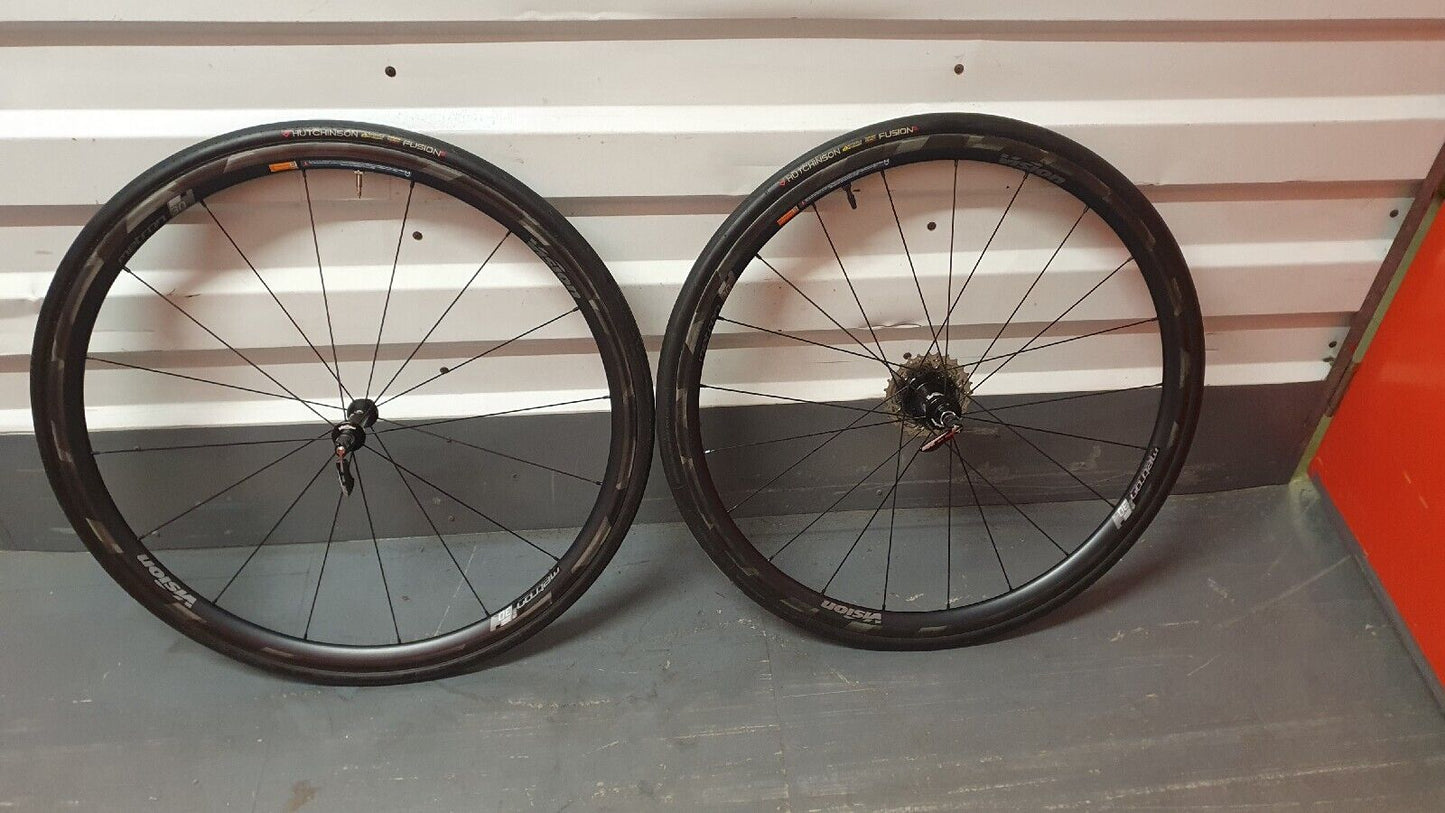 Vision Metron 30 SL Rim Brake Carbon Road Wheelset 700C Tubeless Ready