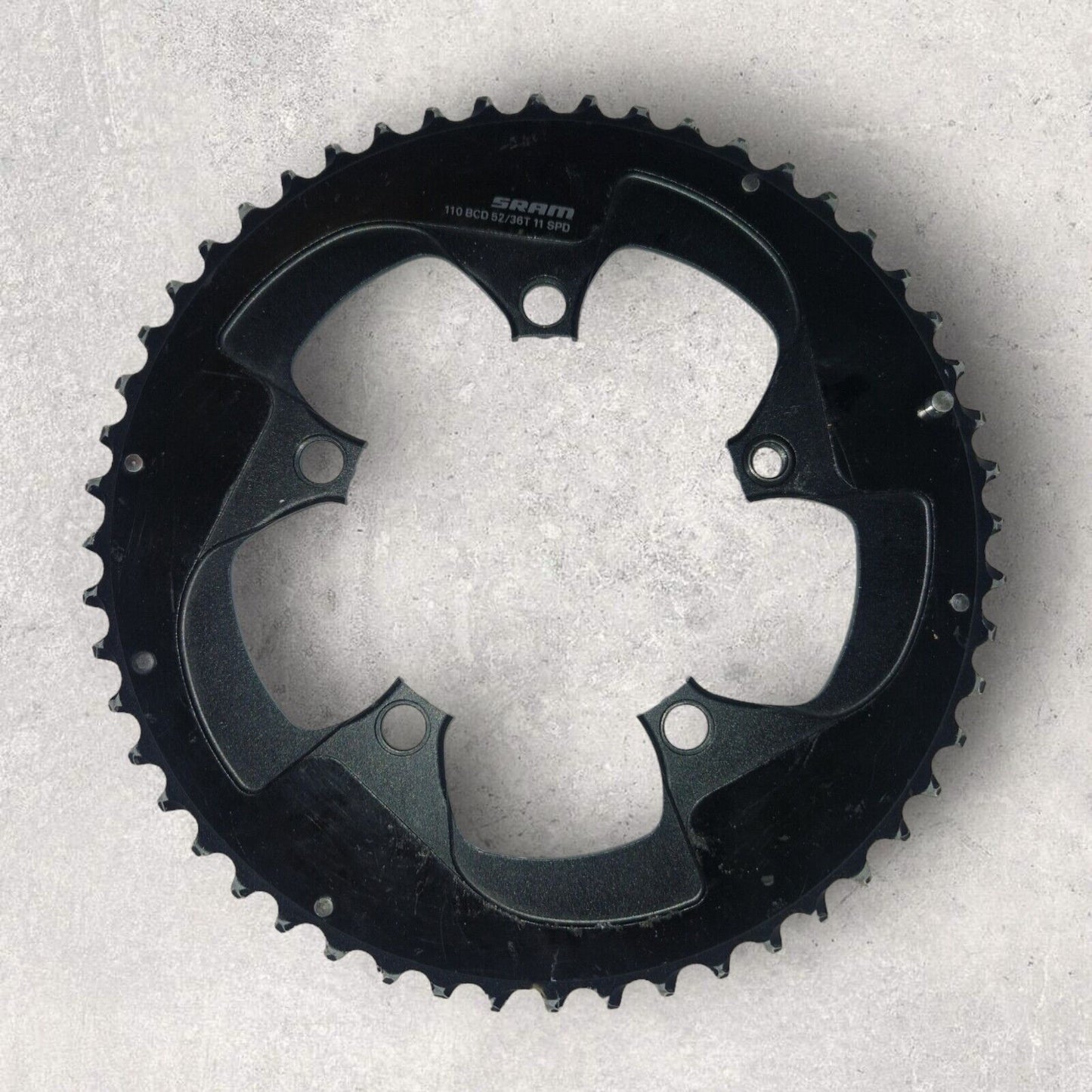 Sram Road Red B2 X-Glide 52t Chainring 11 Speed 110x5 BCD Aluminium Blast Single