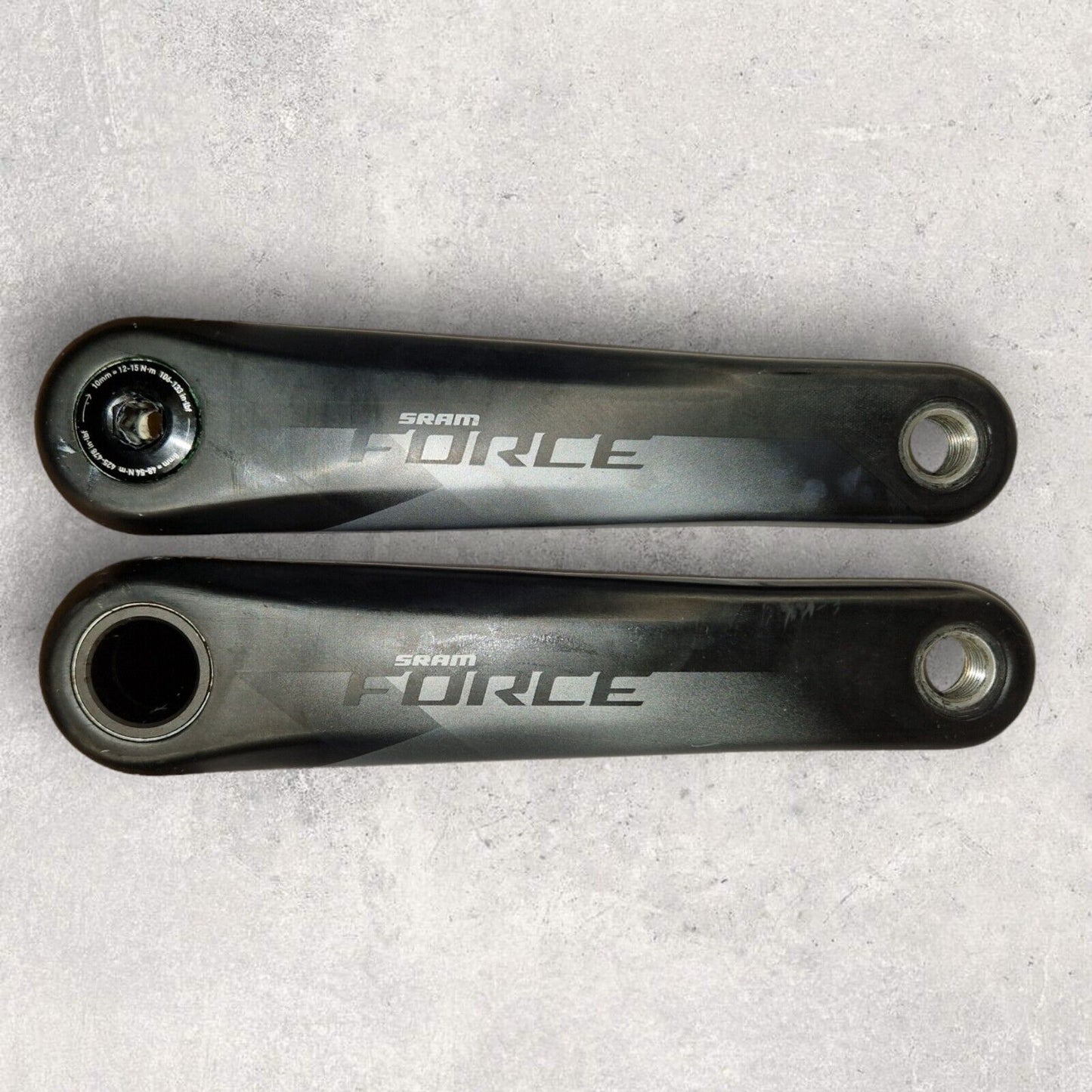 SRAM Force AXS D1 Carbon Crank Arm Set Road Bike - GXP - 172.5mm