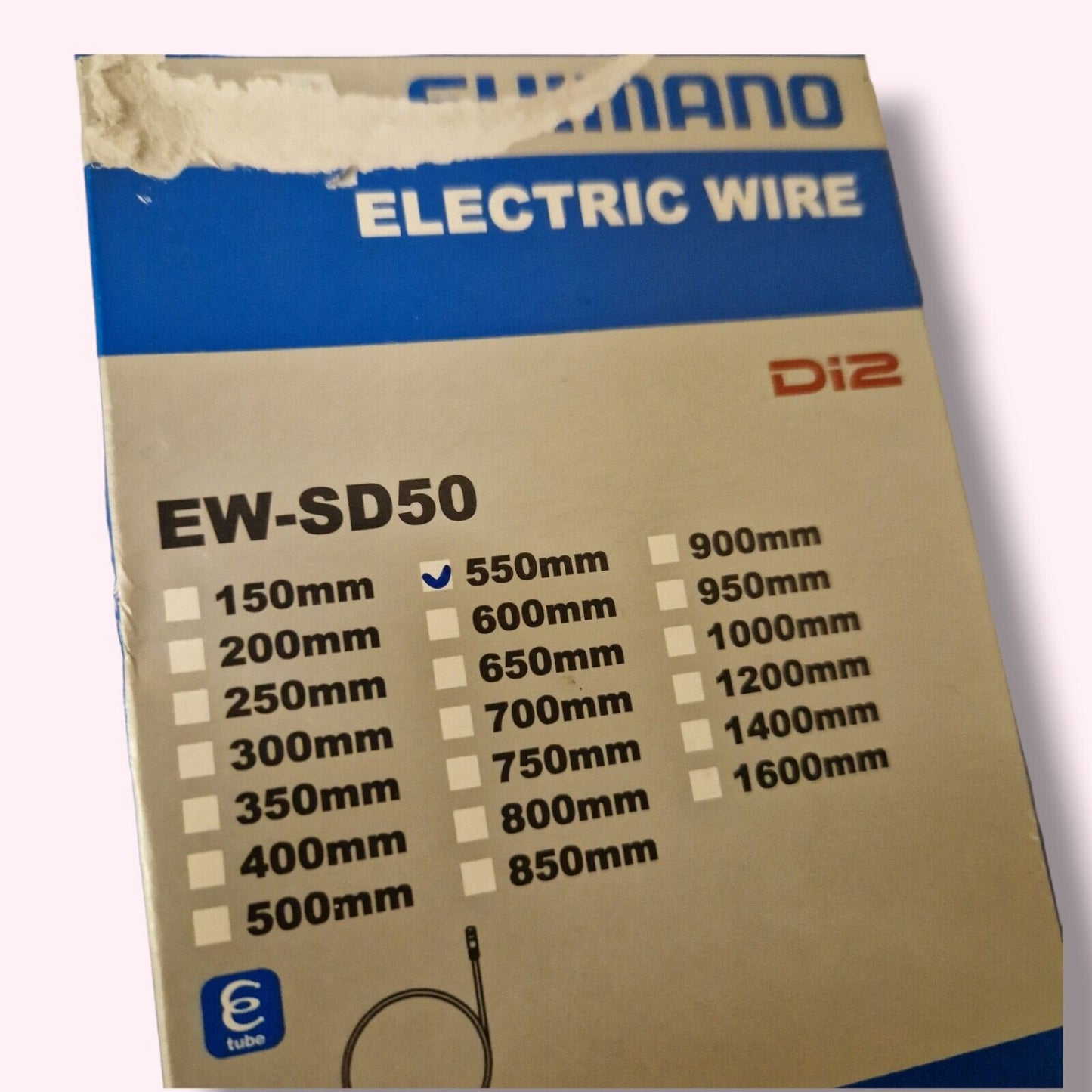 Shimano EW-SD50 E-tube Di2 Electric Wire - 550mm