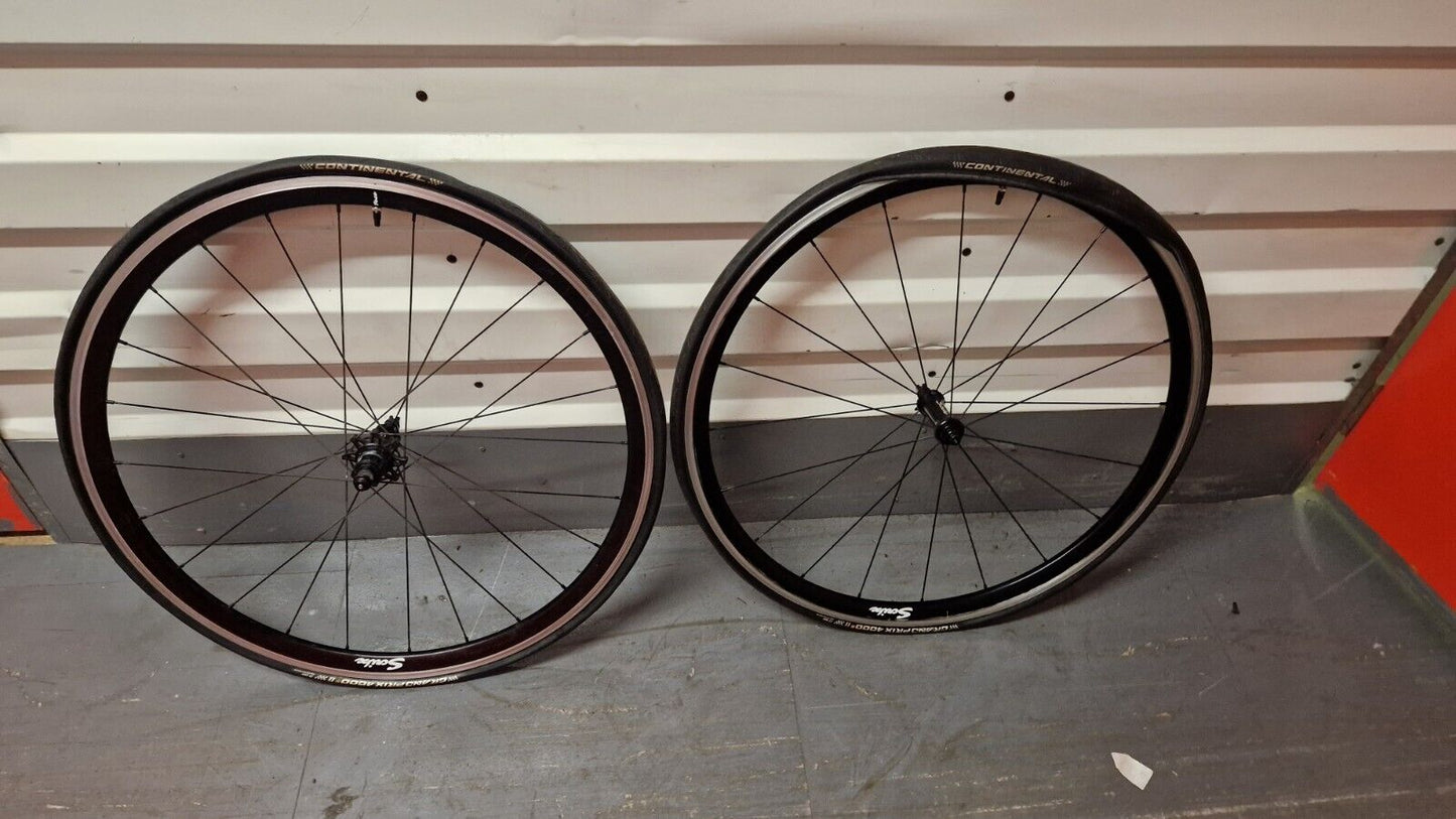 SCRIBE RACE ALLOY WHEELSET, SHIMANO AND XDR FREEHUB, RIM BRAKE (1,454g)