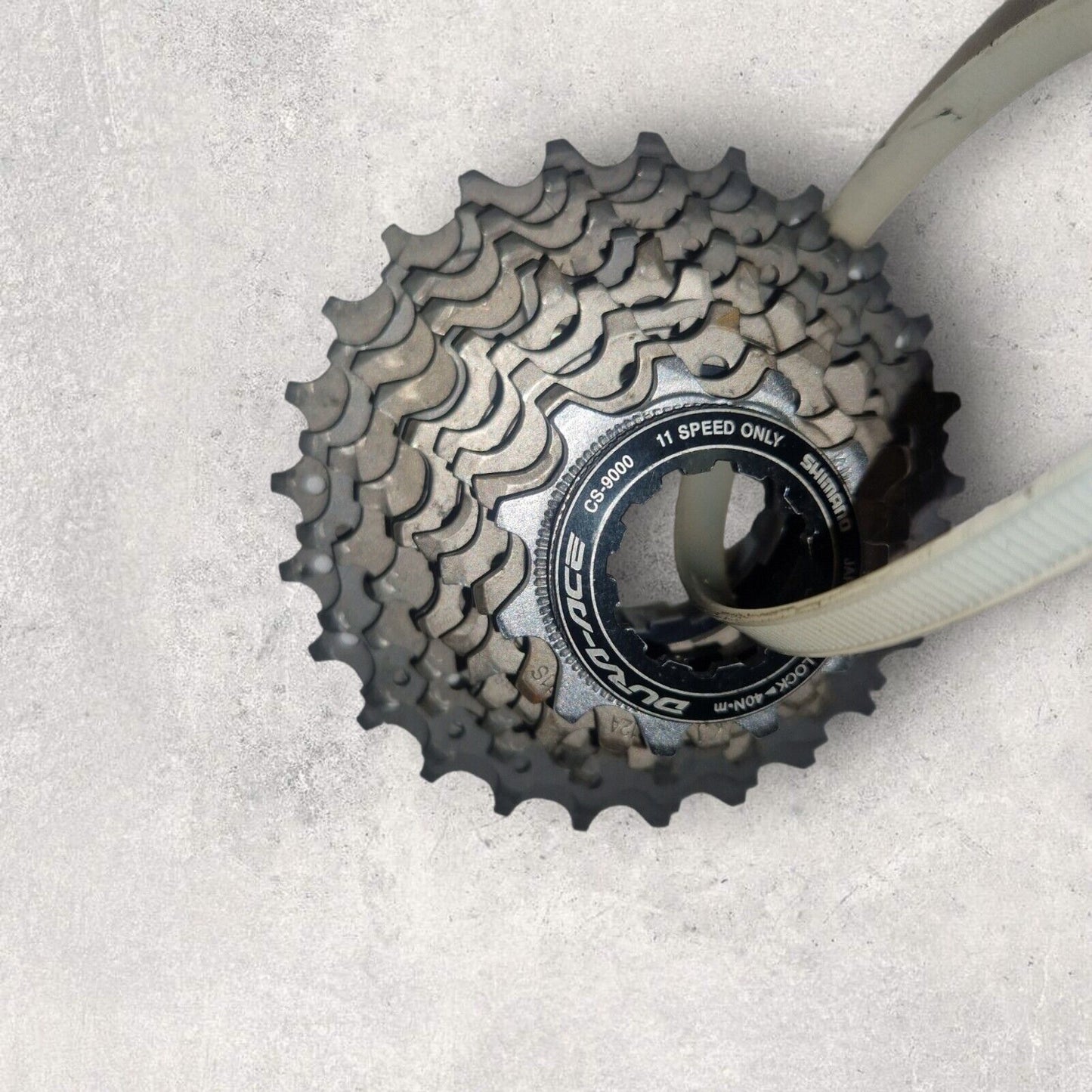 Shimano Dura Ace CS-9000 11 Speed Road Bike Cassette 11-25T - Light