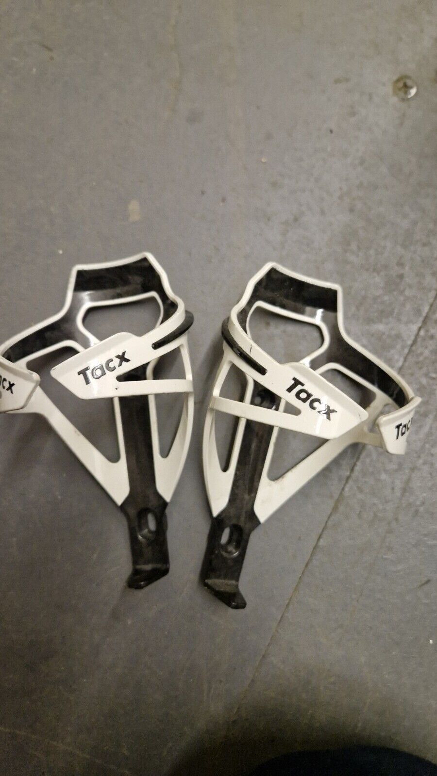 Tacx Deva Bicycle Water Bottle Cage Holder white - Price Per Cage