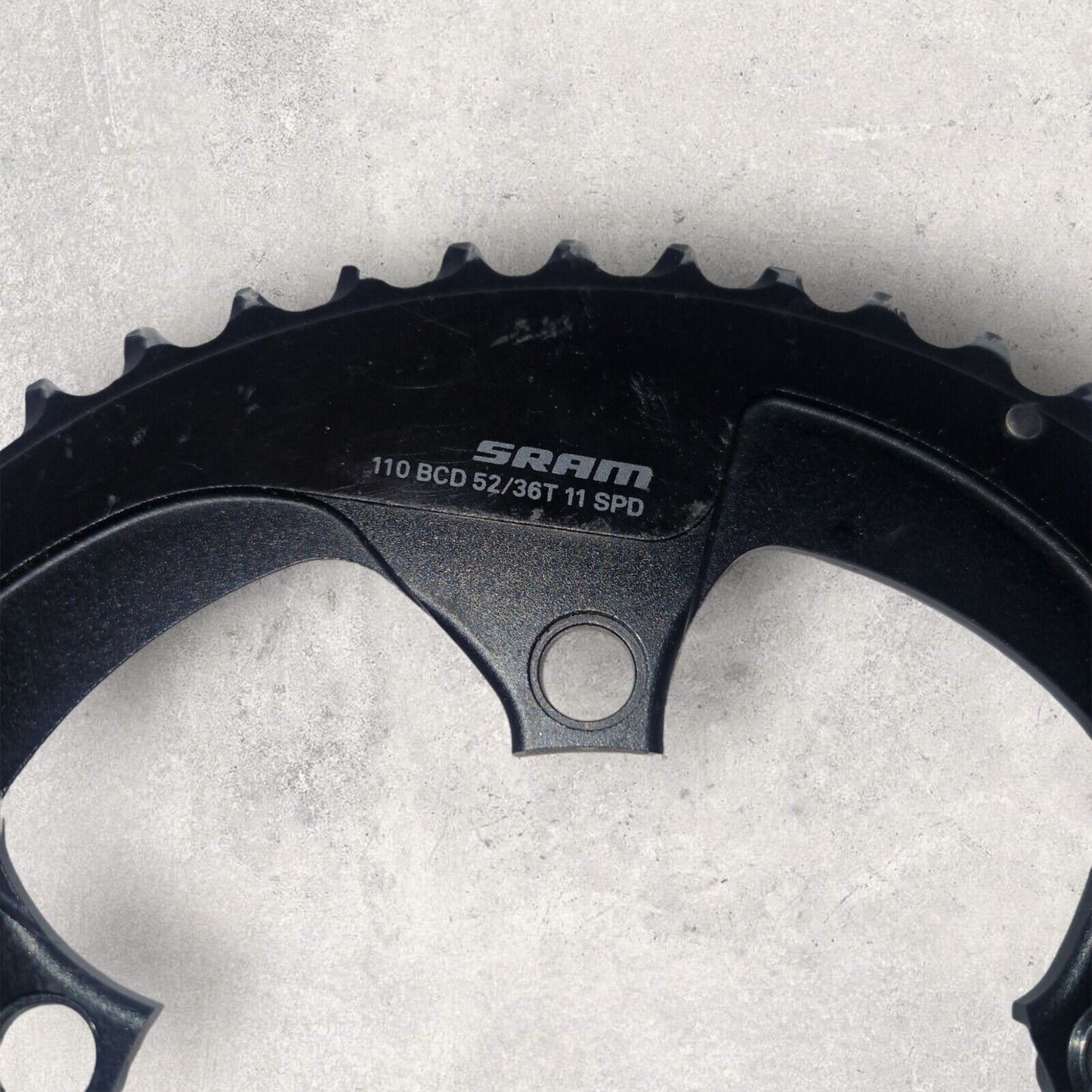 Sram Road Red B2 X-Glide 52t Chainring 11 Speed 110x5 BCD Aluminium Blast Single