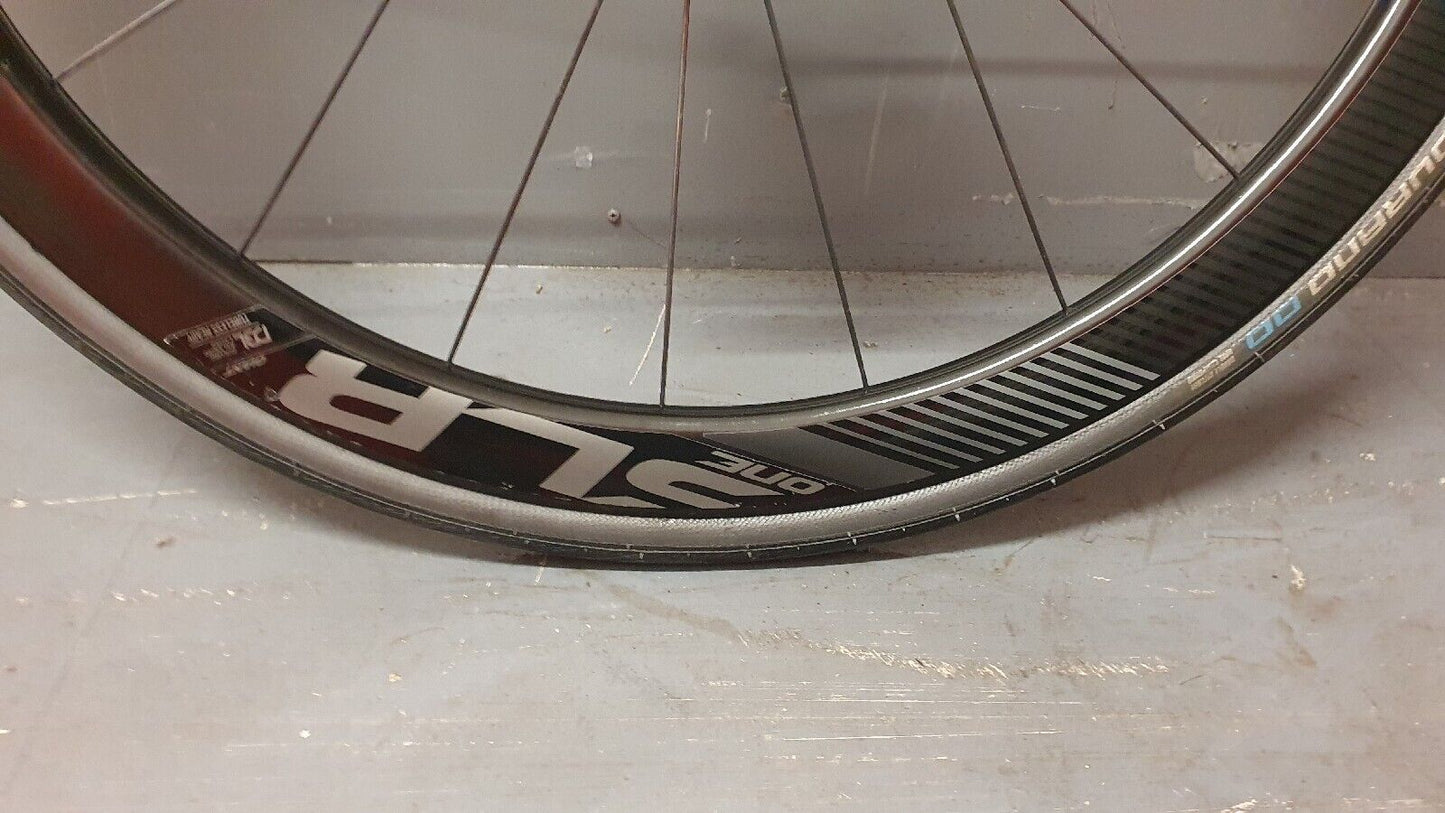 Giant SLR 1 Carbon Front wheel, Disc brake, Through Axle. 42mm rim. Tubeless