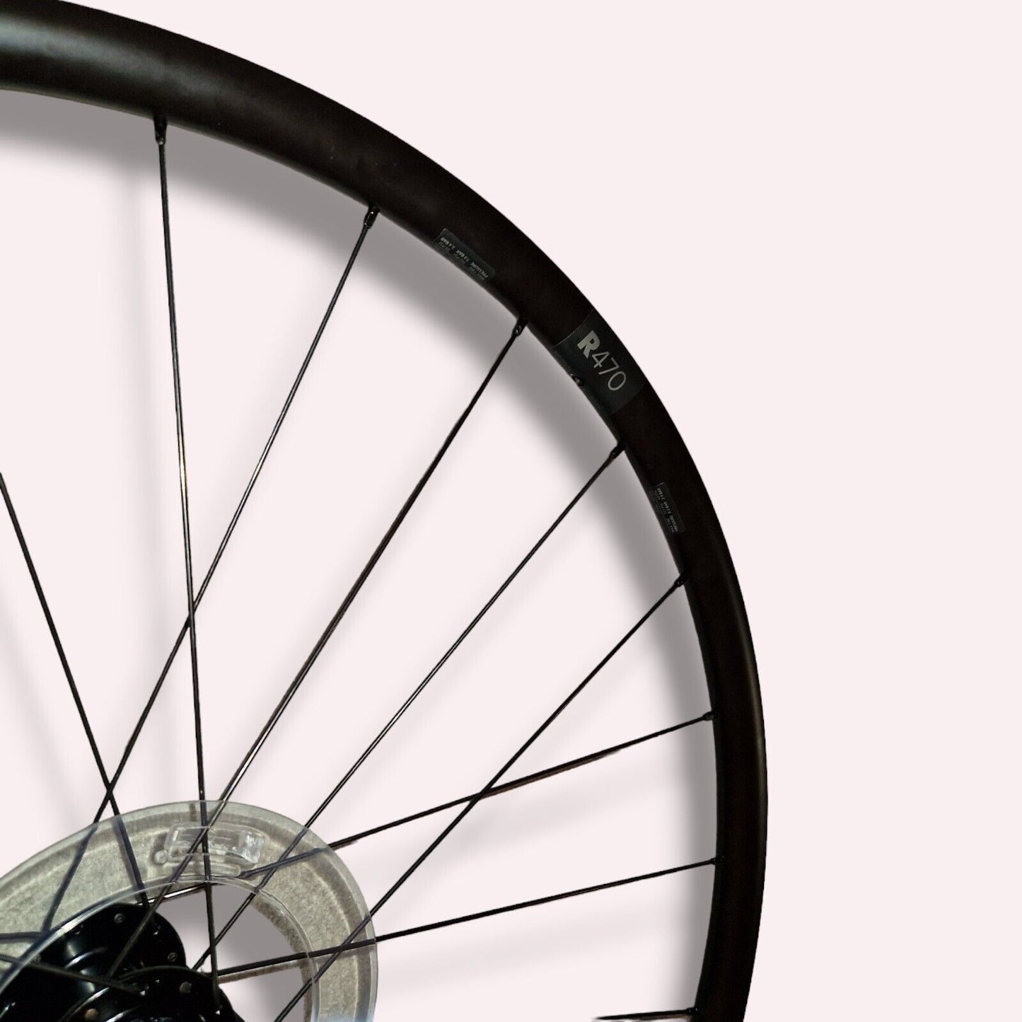 DT Swiss R470 Disc Road Bike SRAM XDR Wheelset (Tubeless ready) 12mm Thru Axle