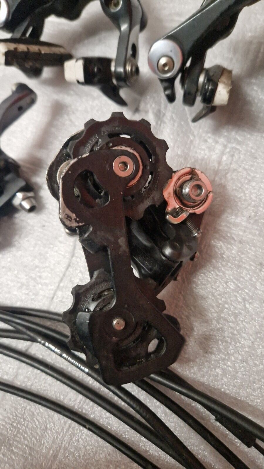 Shimano Ultegra 6800 11 Speed Road Rim Groupset - Rotor Crank Q Ring - Dura Ace
