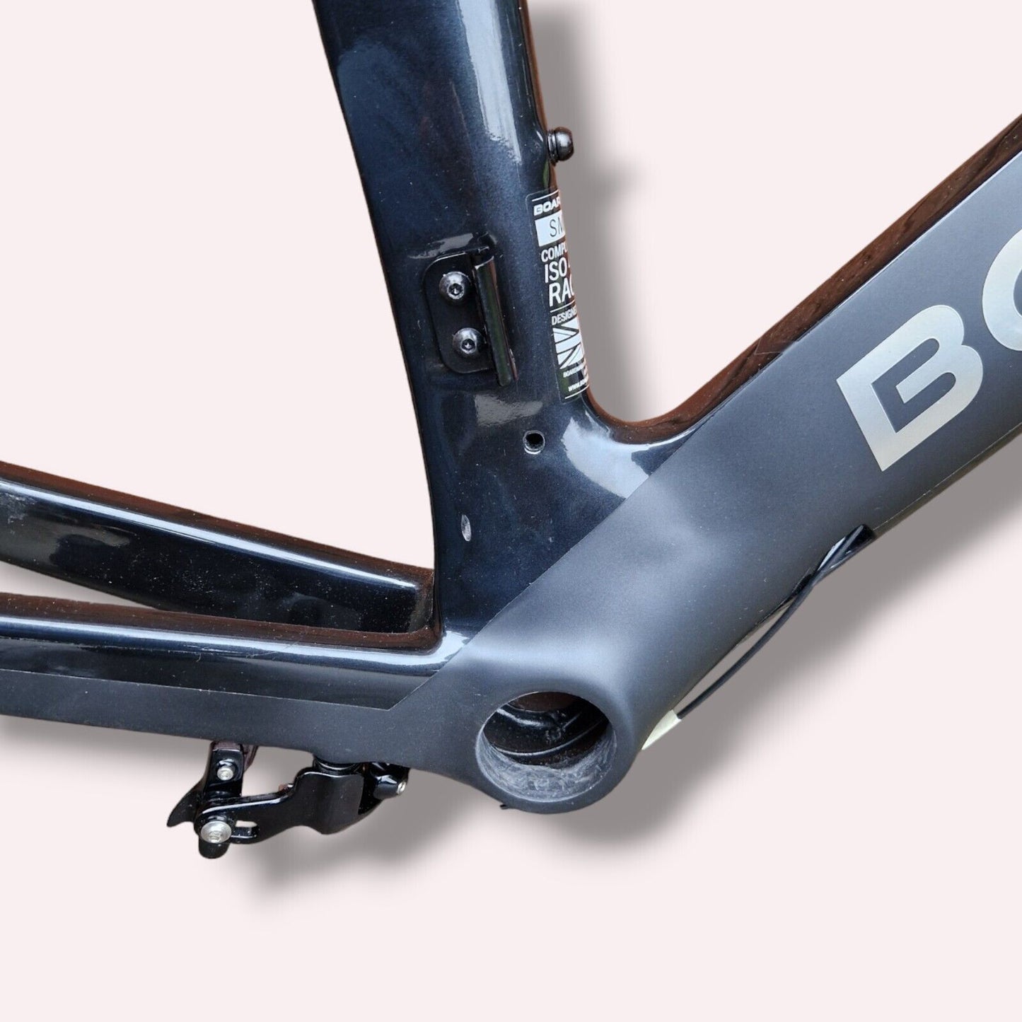 Boardman AiR 9.8 LTD Carbon Aero Road Bike Frameset Small 54cm