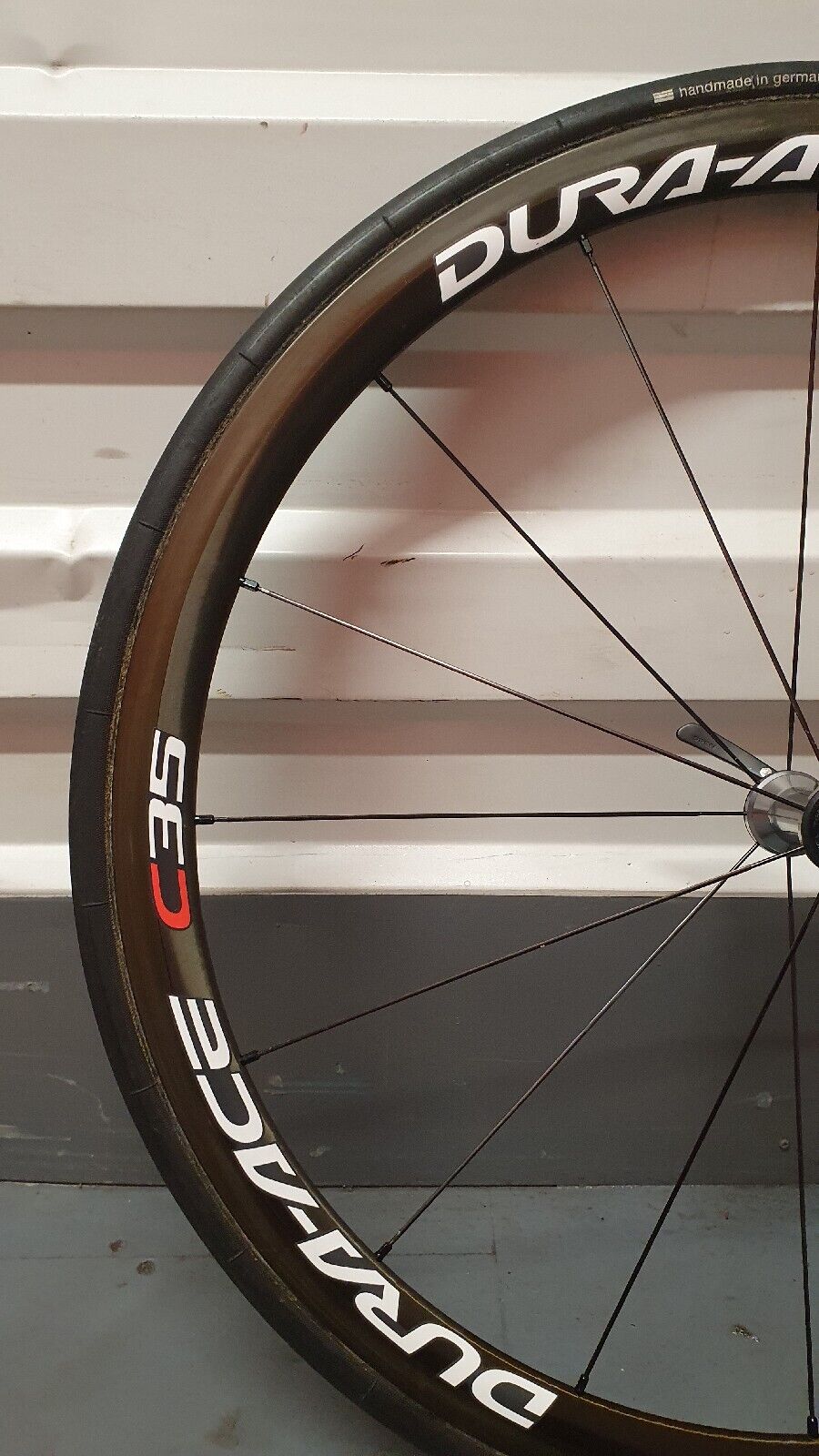 Shimano Dura-Ace Wh-7900 C35 Carbon Tubular Road Racing Wheels - light
