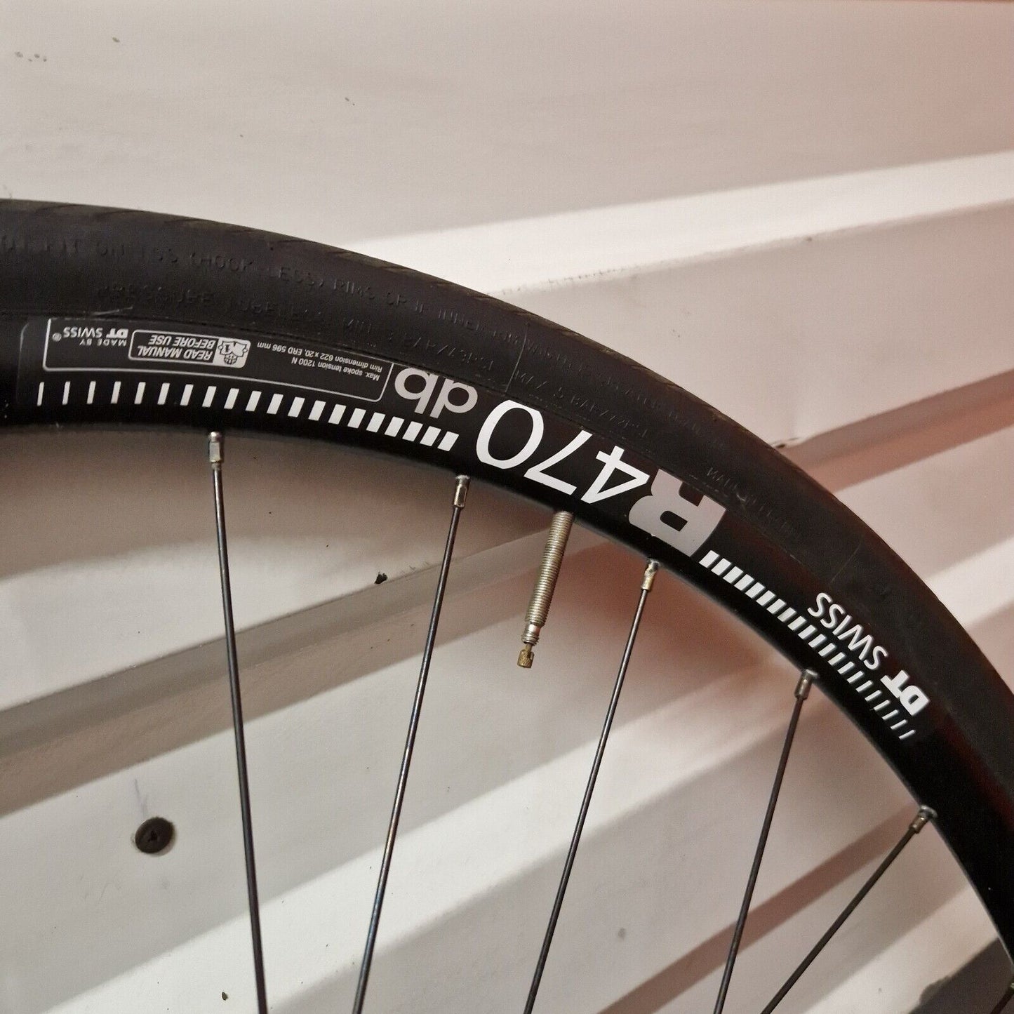 DT Swiss R470RB Disc wheelset - Centrelock - Through Axle Pirelli Cinturato 35c