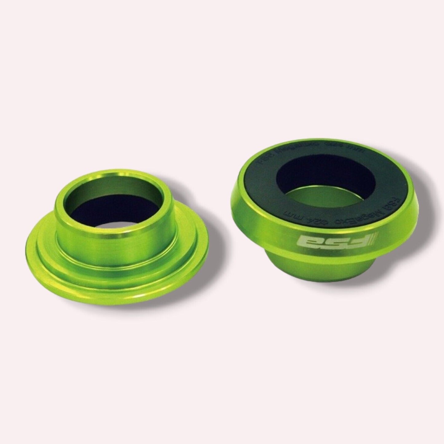 FSA BB30A Bottom Bracket Reducer Kit 24mm Shimano/FSA MegaExo Green Cannondale