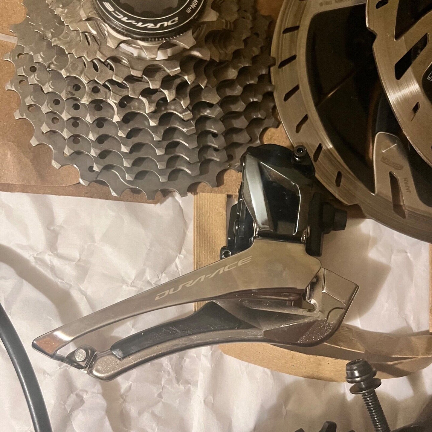 Shimano Dura Ace R9120 Hydraulic Disc Brake Road Full Groupset 11 speed mint