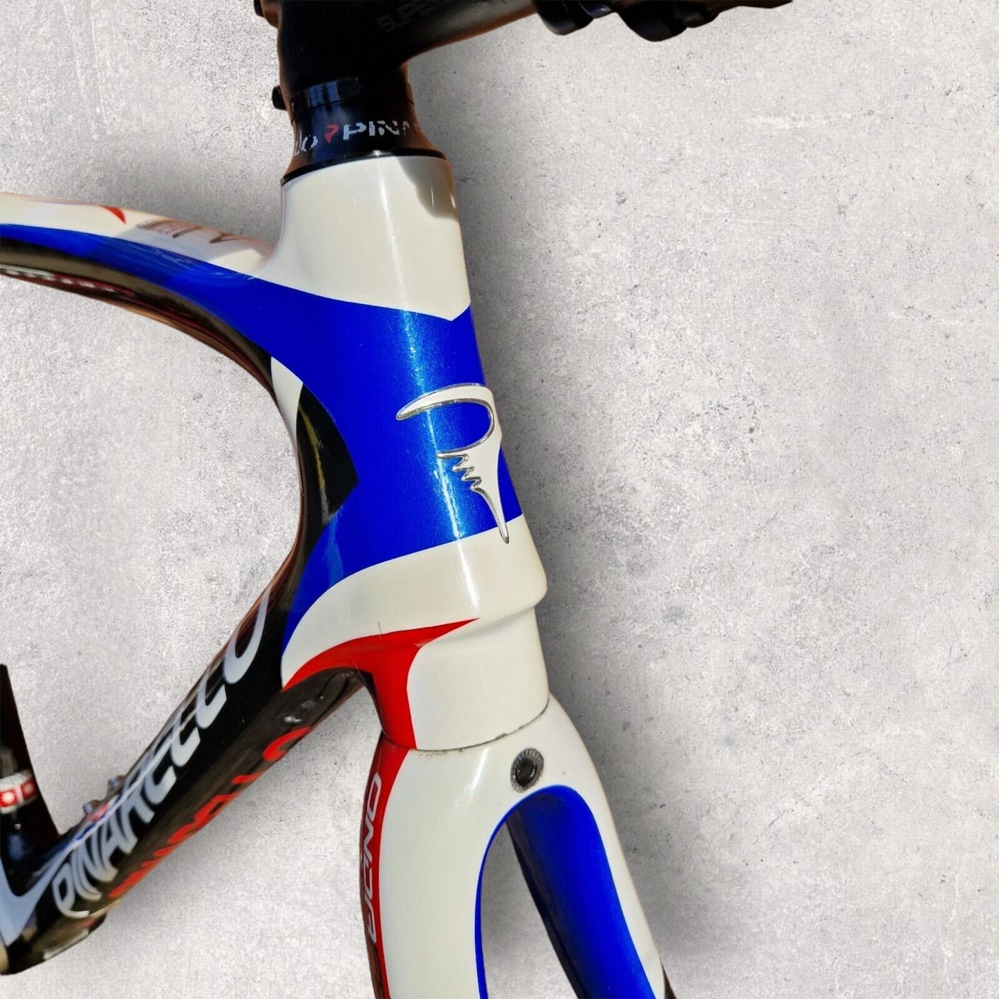 Pinarello FP Quattro Carbon Rim Frameset - Size 56cm - FSA Carbon Bar Seatpost