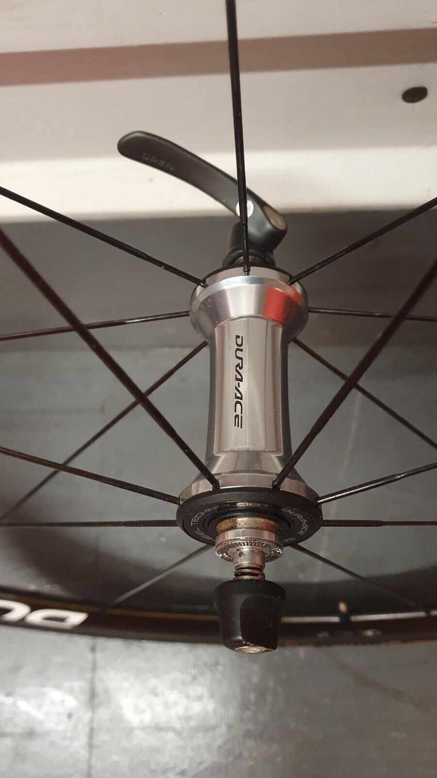 Shimano Dura-Ace Wh-7900 C35 Carbon Tubular Road Racing Wheels - light