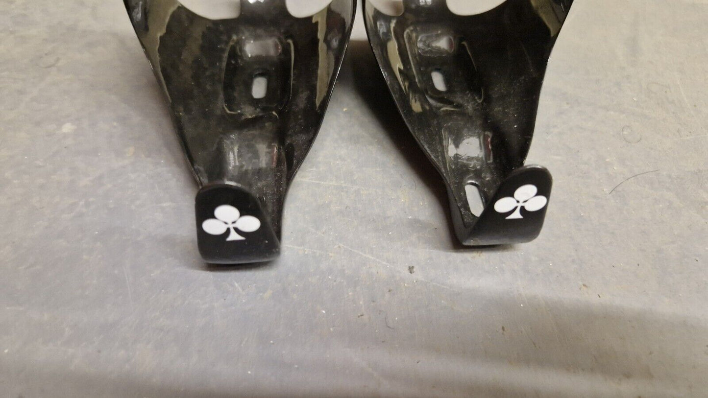 Colnago Carbon Bottle Cage Gloss Black With White Logo - Price Per Cage