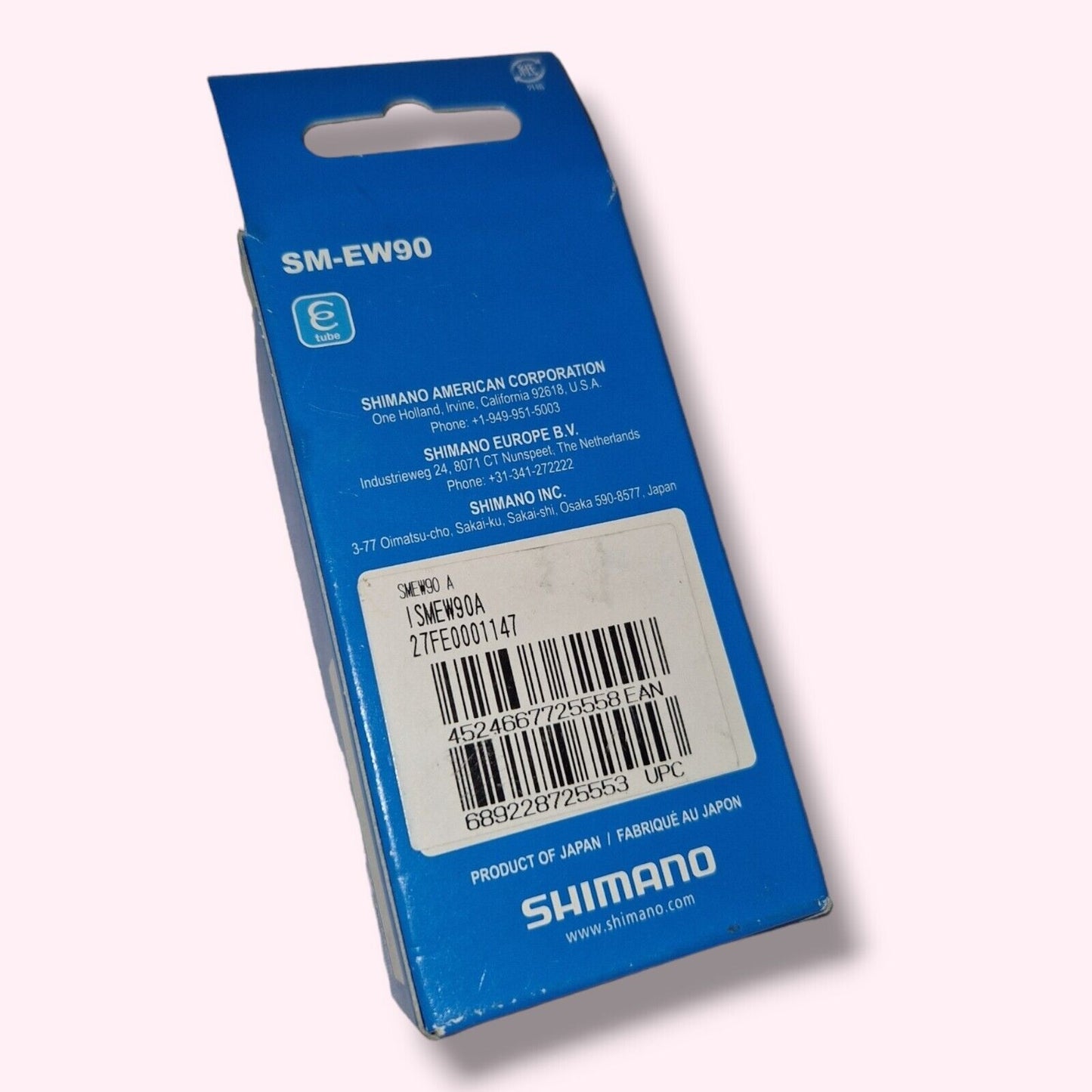 Shimano Non-Series DI2 SM-EW90-A E-Tube Bicycle Cycle Junction-A Black - 3 Port