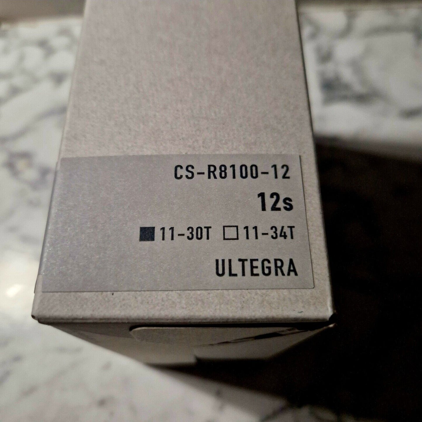 Shimano Ultegra CS-R8100 12-Speed Cassette 11-30 New - Other Sizes Available
