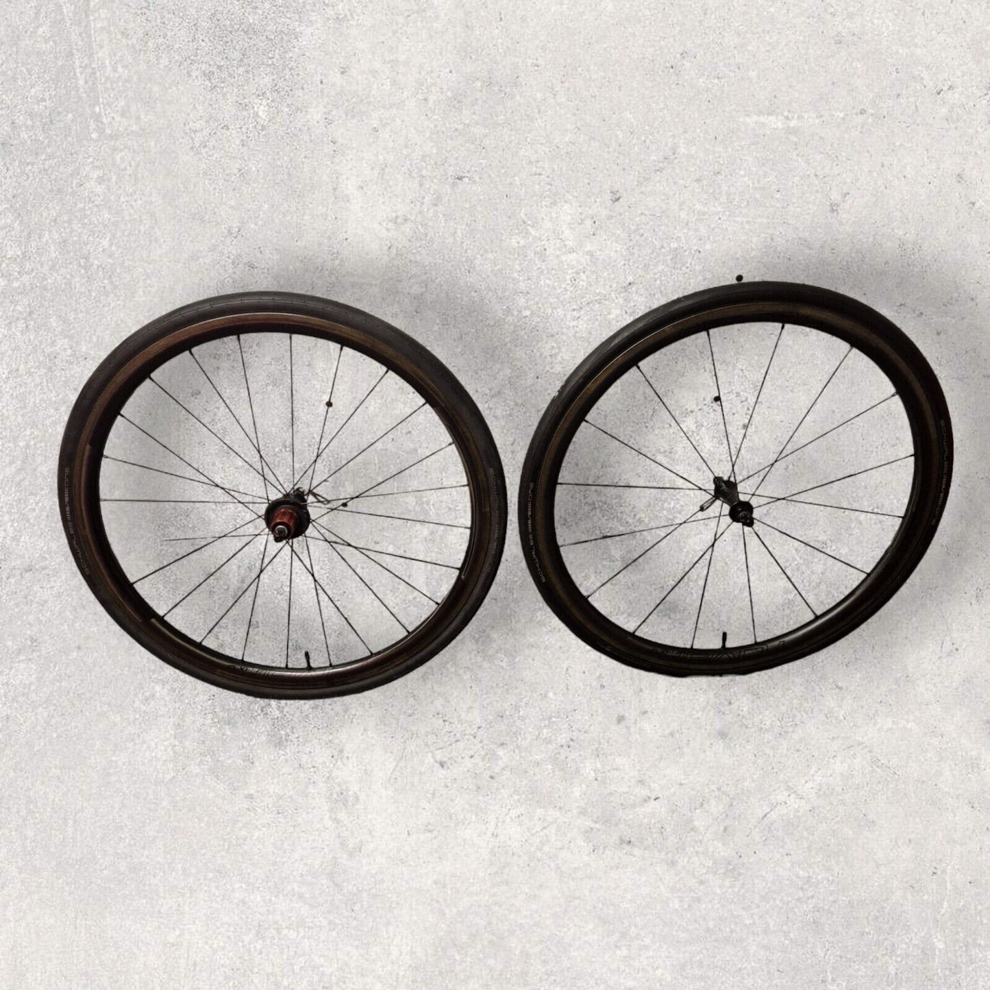 Roval CLX32 Clincher Tubeless Carbon Road Bike Rim Wheelset Schwalbe Tyres 700c
