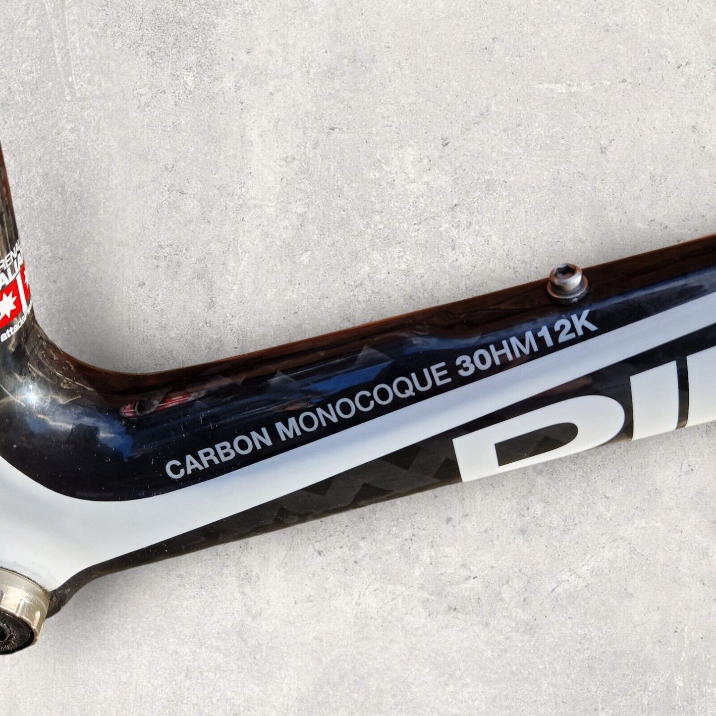 Pinarello FP Quattro Carbon Rim Frameset - Size 56cm - FSA Carbon Bar Seatpost