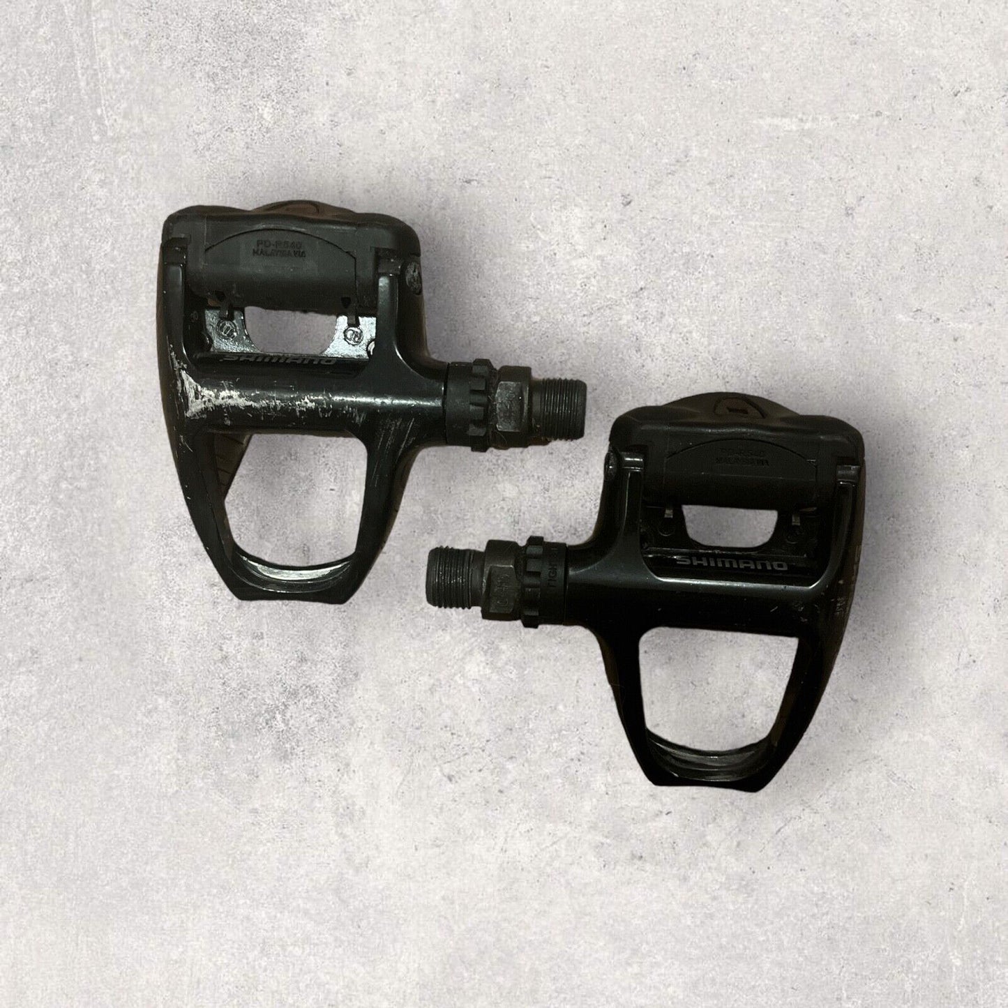 Shimano PD-R540 pedals pair good used condition