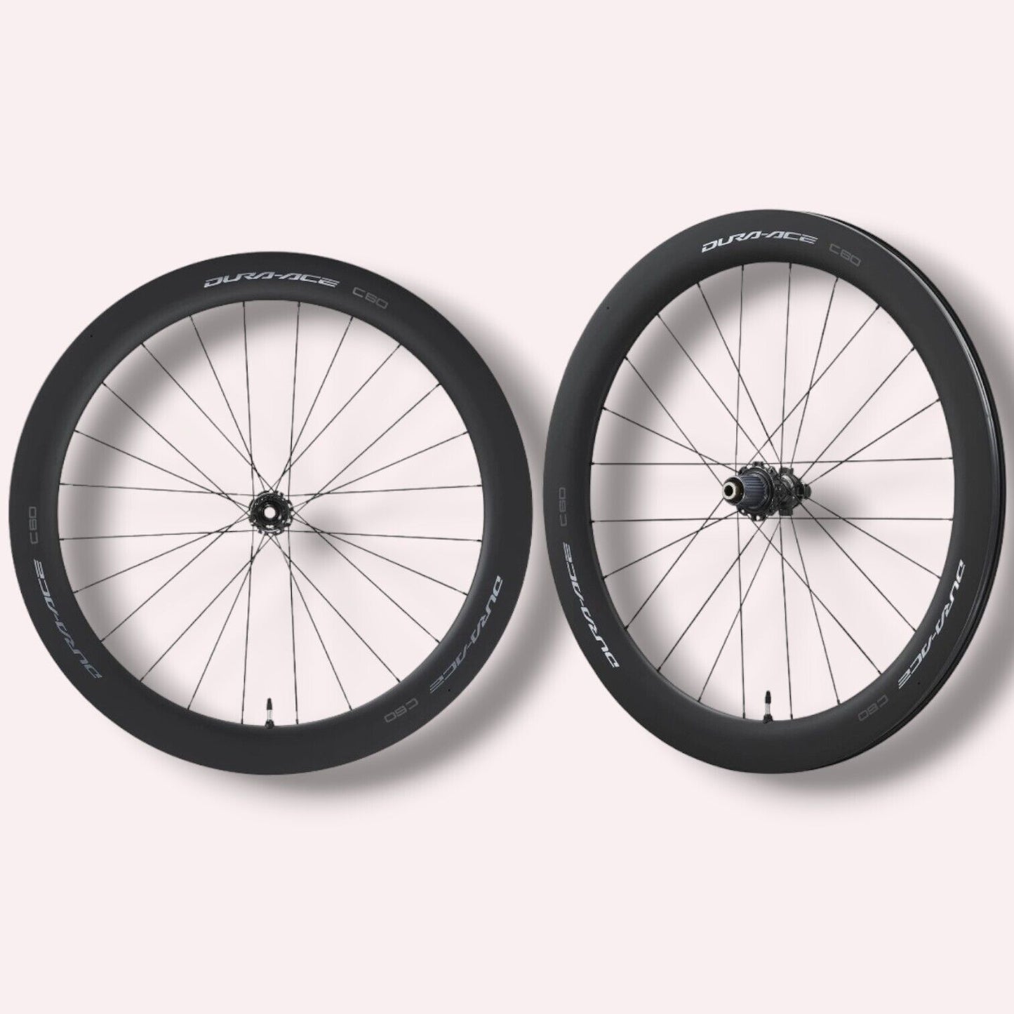 Shimano Dura Ace R9270 C60 Tubeless Carbon 60mm Aero Disc Wheelset - Part Exchan