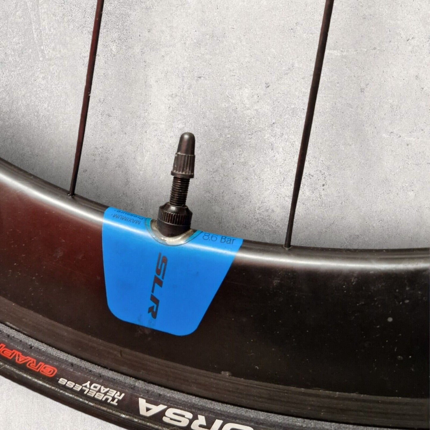 Giant SLR0 55mm Carbon Road Bike Rim Wheelset with Vittoria Corsa Tyres