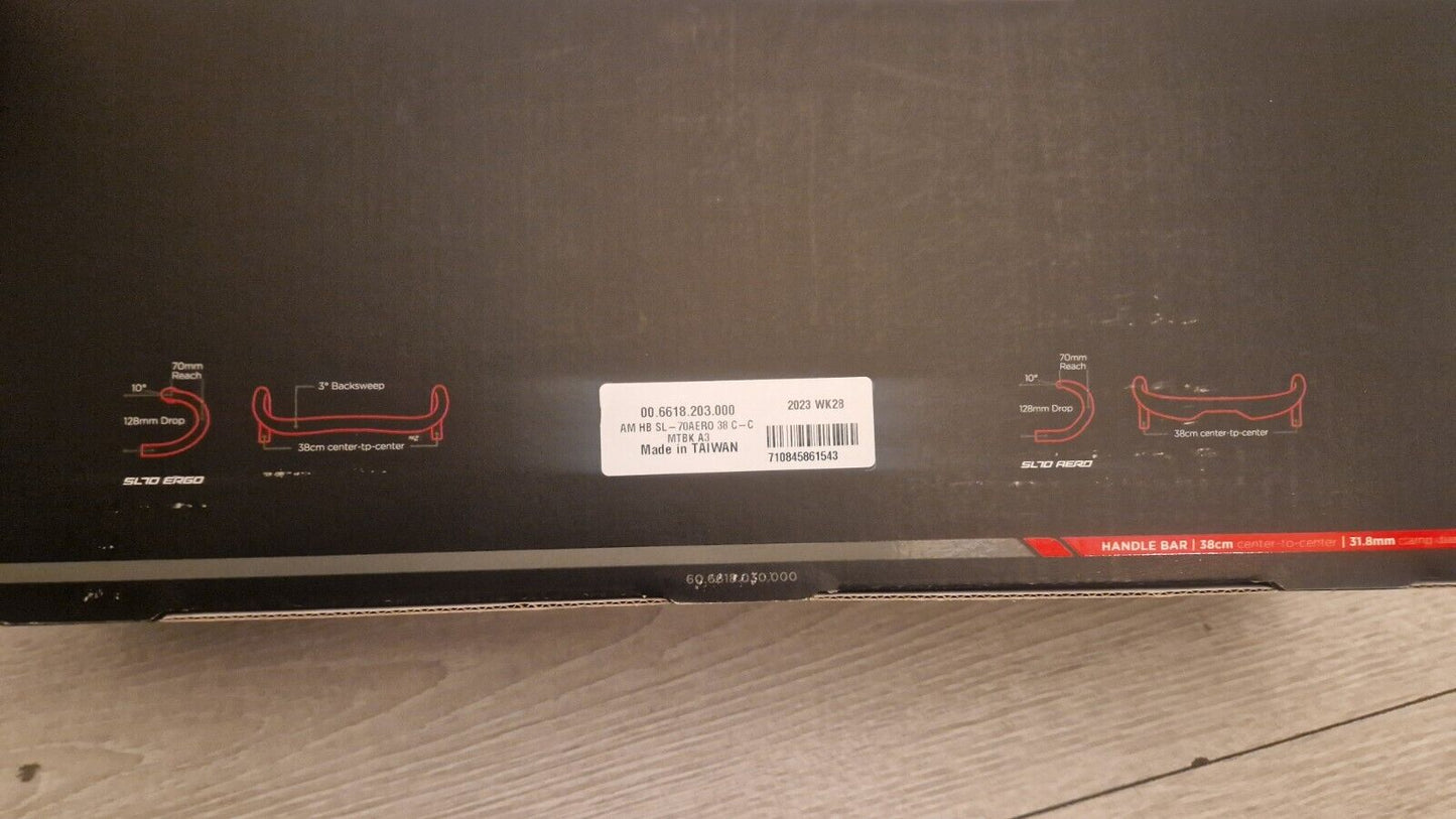 Zipp SL 70 Aero Carbon Handlebar - Road Bike - BRAND NEW 38cm - Part Exchange