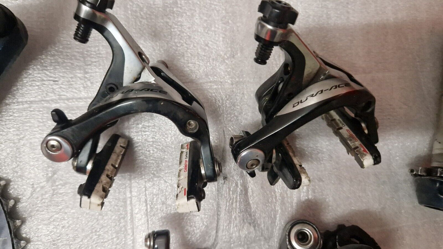 Shimano Ultegra 6800 11 Speed Road Rim Groupset - Rotor Crank Q Ring - Dura Ace