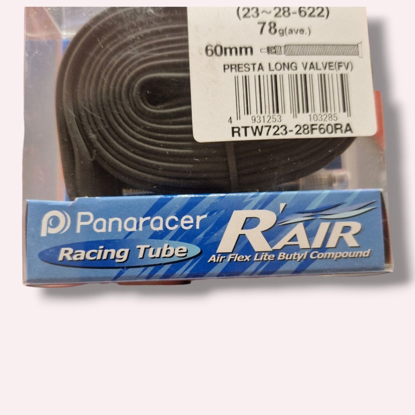 Panaracer R-Air Light Weight Performance Inner Tube 700x23-28c 60mm Bike Bicycle