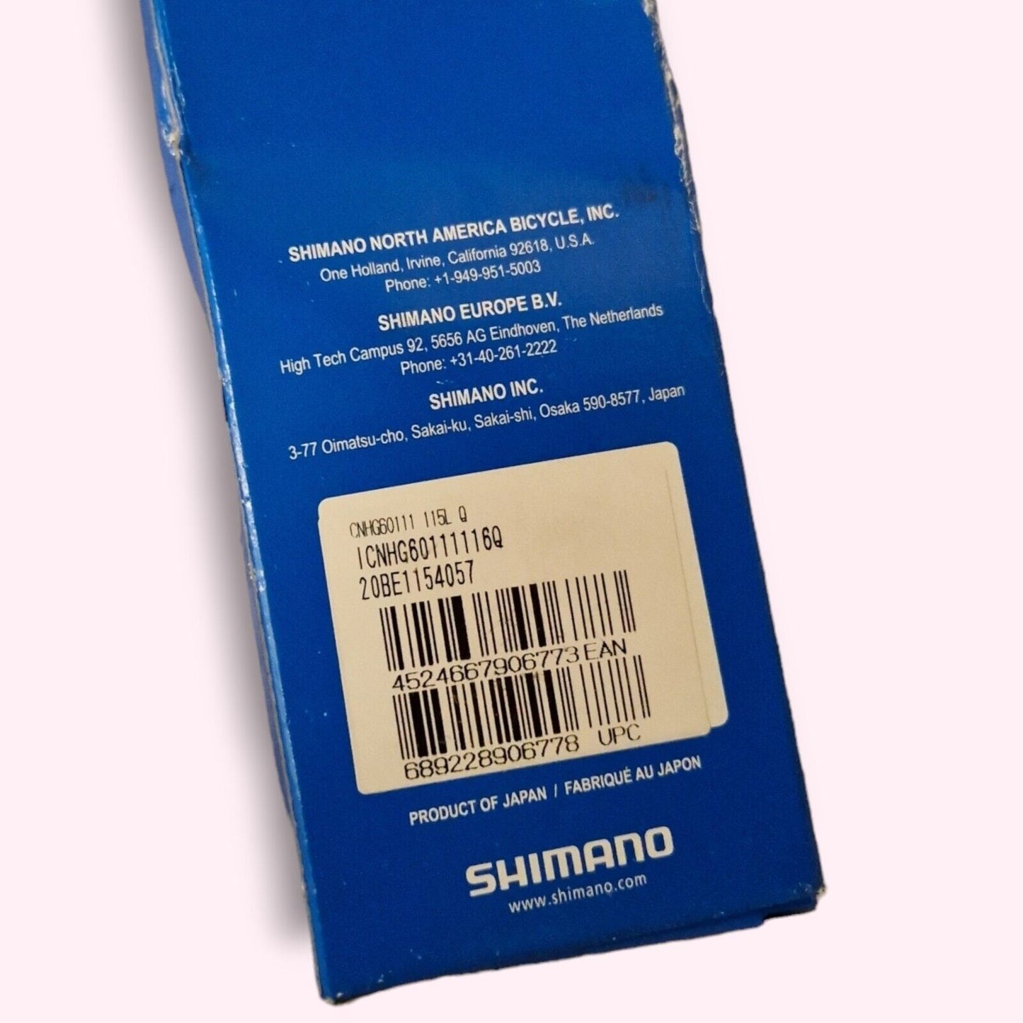 New Genuine Shimano 105 CN-HG601 MTB/road 11-speed chain with quick link, 116L