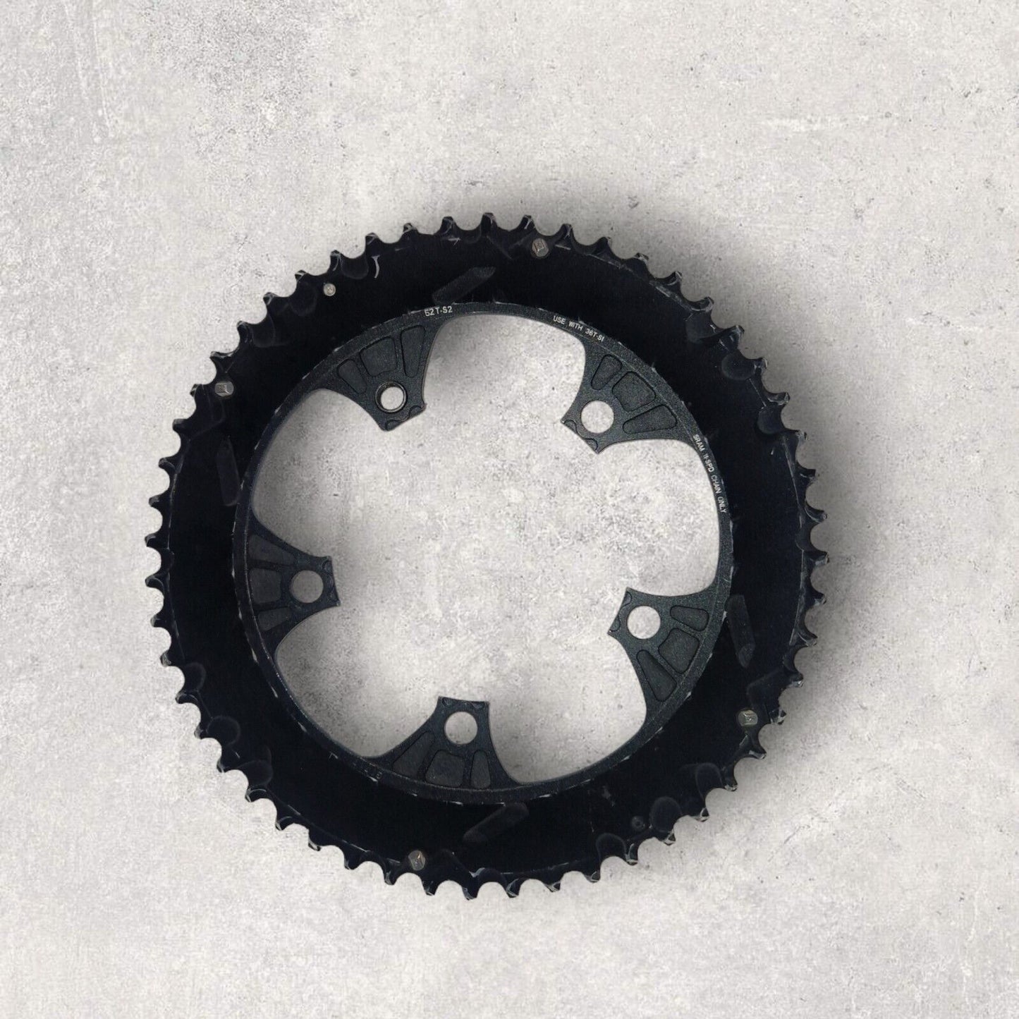Sram Road Red B2 X-Glide 52t Chainring 11 Speed 110x5 BCD Aluminium Blast Single