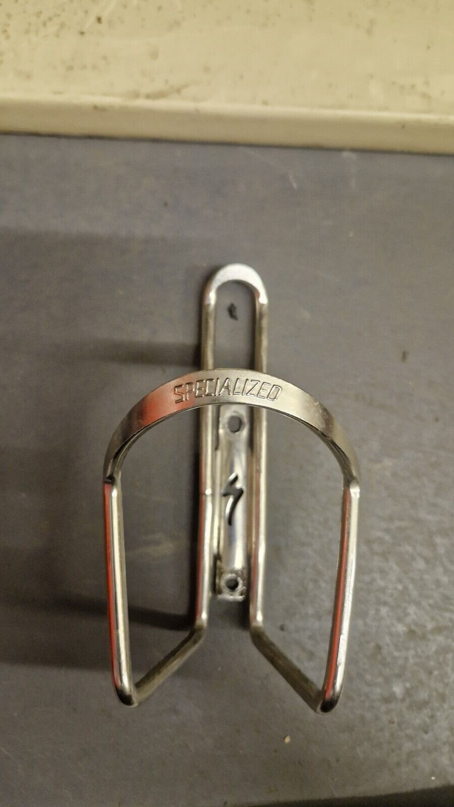 Specialized Aluminium Silver Bicycle Bottle Cage Holder