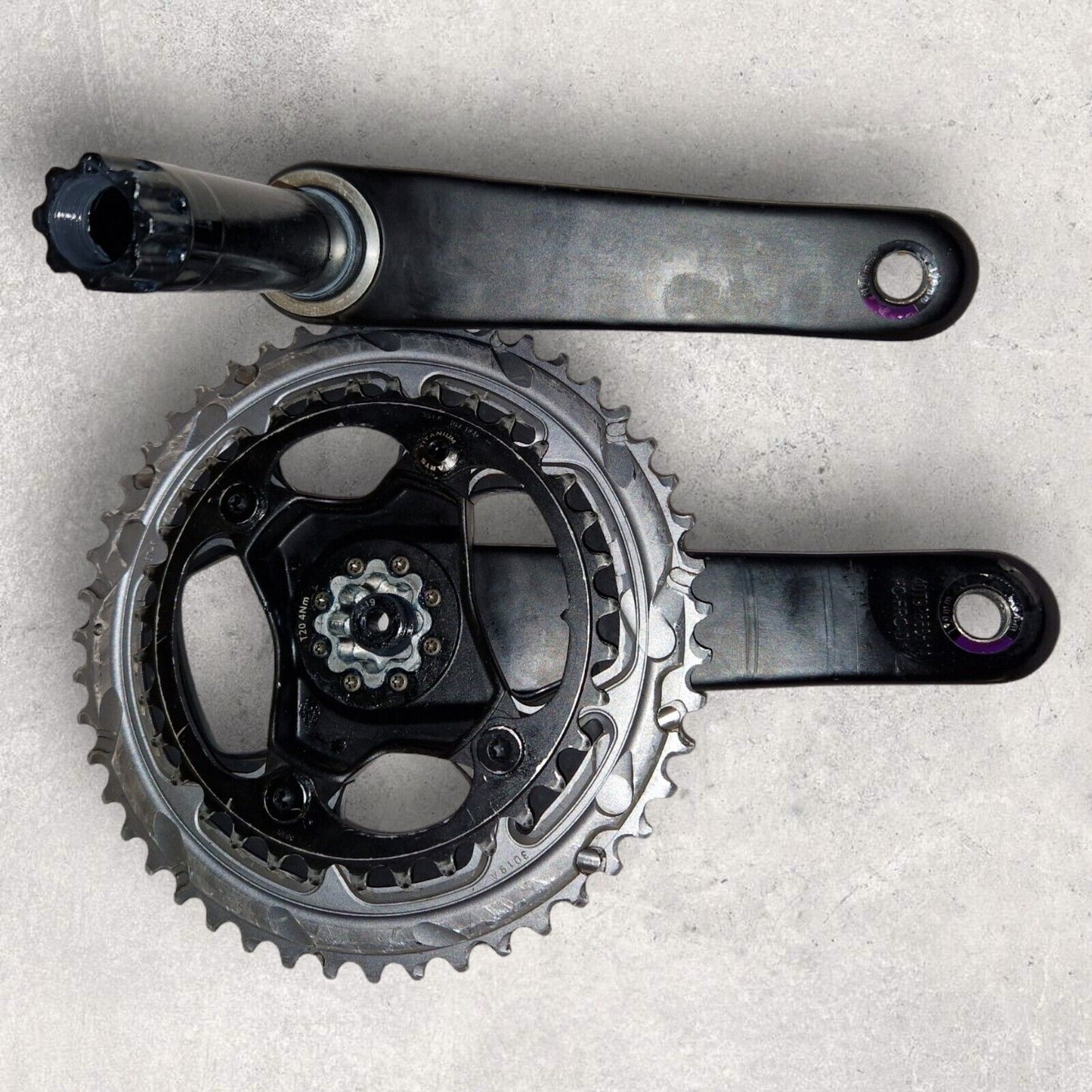 SRAM Force AXS D1 DUB Carbon Road Bike Crank Crankset Chainset - 48/35T - 170mm