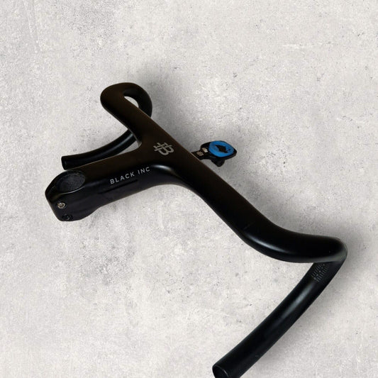 Black Inc Integrated Carbon Handlebar 380mm X 120mm With MOUNT - RRP £665