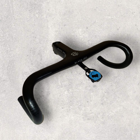 Black Inc Integrated Carbon Handlebar 380mm X 120mm With MOUNT - RRP £665