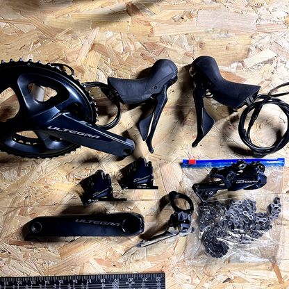 Full Shimano Ultegra R8020 Hydraulic Disc Brake Road Groupset 11 speed